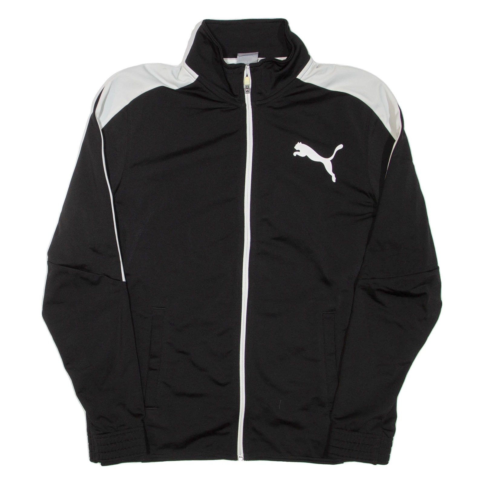 PUMA Mens Track Jacket Black L Refurbished - N/A refurbished available on Cerqular