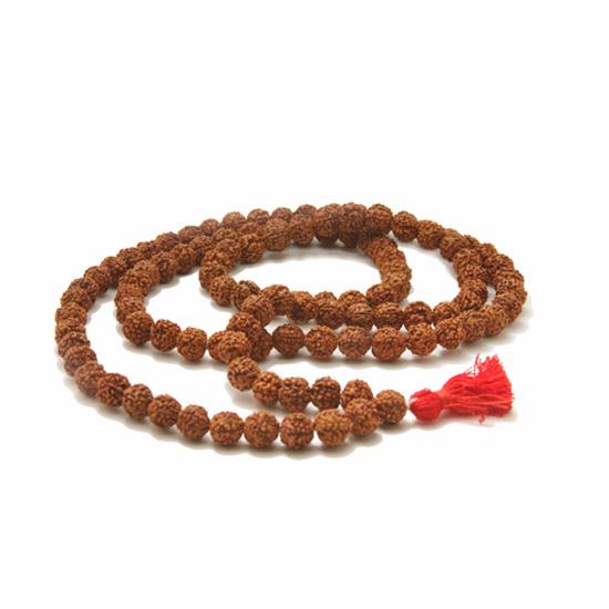 Rudraksha Natural Beads Mala - 108 Beads Refurbished - N/A refurbished available on Cerqular