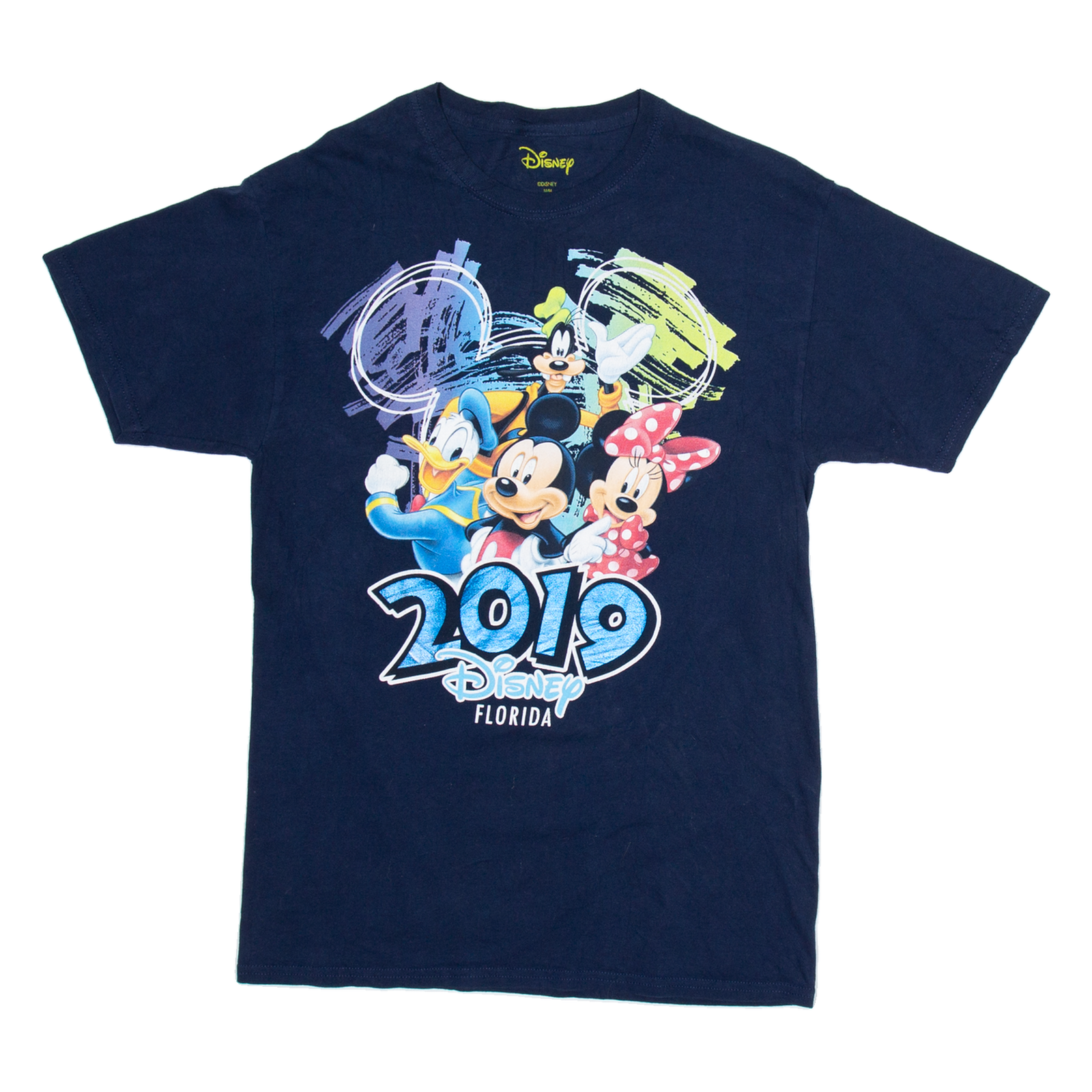 DISNEY Mickey Mouse 2019 Florida Womens T-Shirt Blue M Refurbished - N/A refurbished available on Cerqular
