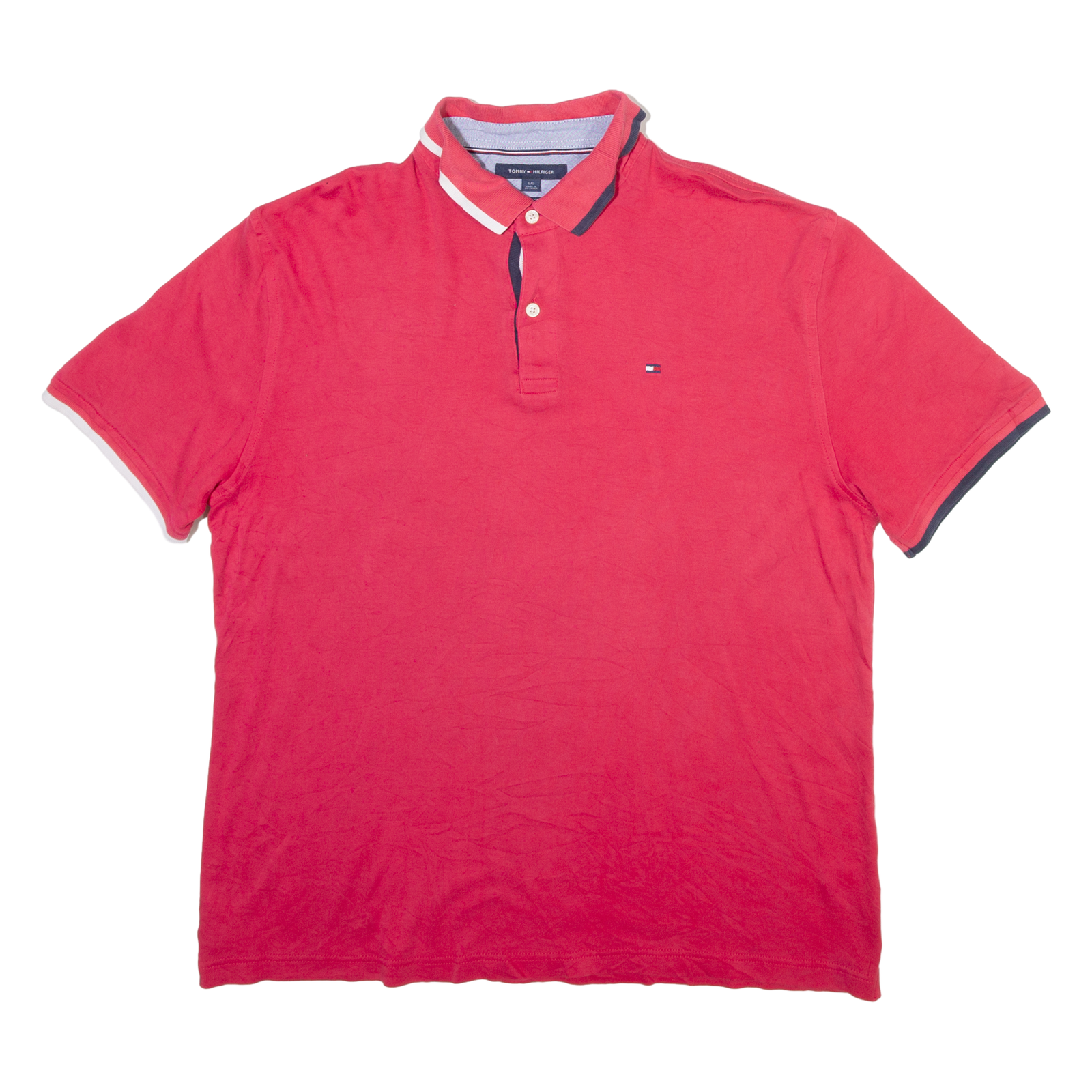 Buy TOMMY HILFIGER Mens Polo Shirt Red L Refurbished - $25.99 TOMMY HILFIGER Mens Polo Shirt Red L Refurbished - N/A refurbished available on Cerqular