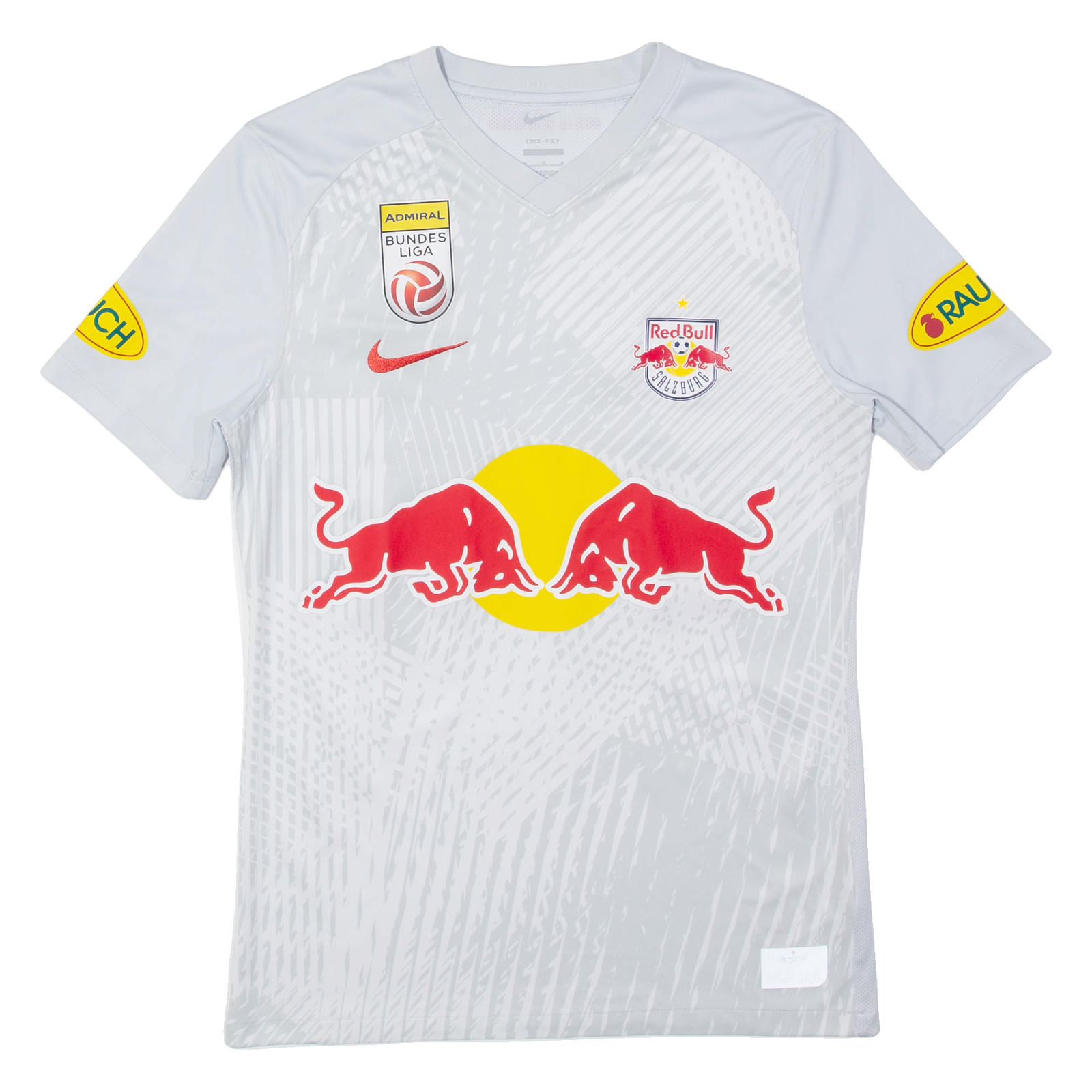 NIKE Slim Fit Salzburg Mens Football Shirt T-Shirt Grey V-Neck M Refurbished - N/A refurbished available on Cerqular