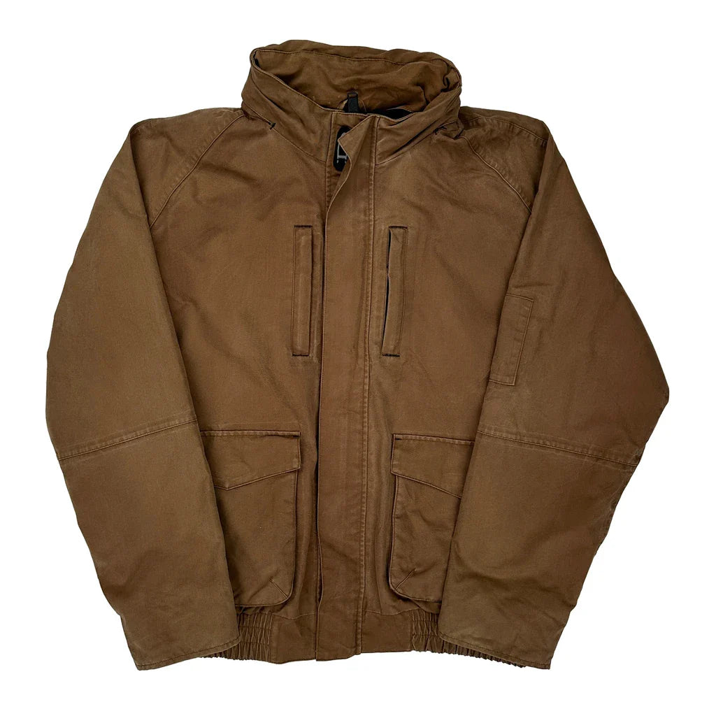 Buy Dickies Jacket - XL Brown Cotton Refurbished - $100.49 Dickies Jacket - XL Brown Cotton Refurbished - Thrifted (note: this is a term often used to describe second- refurbished available on Cerqular