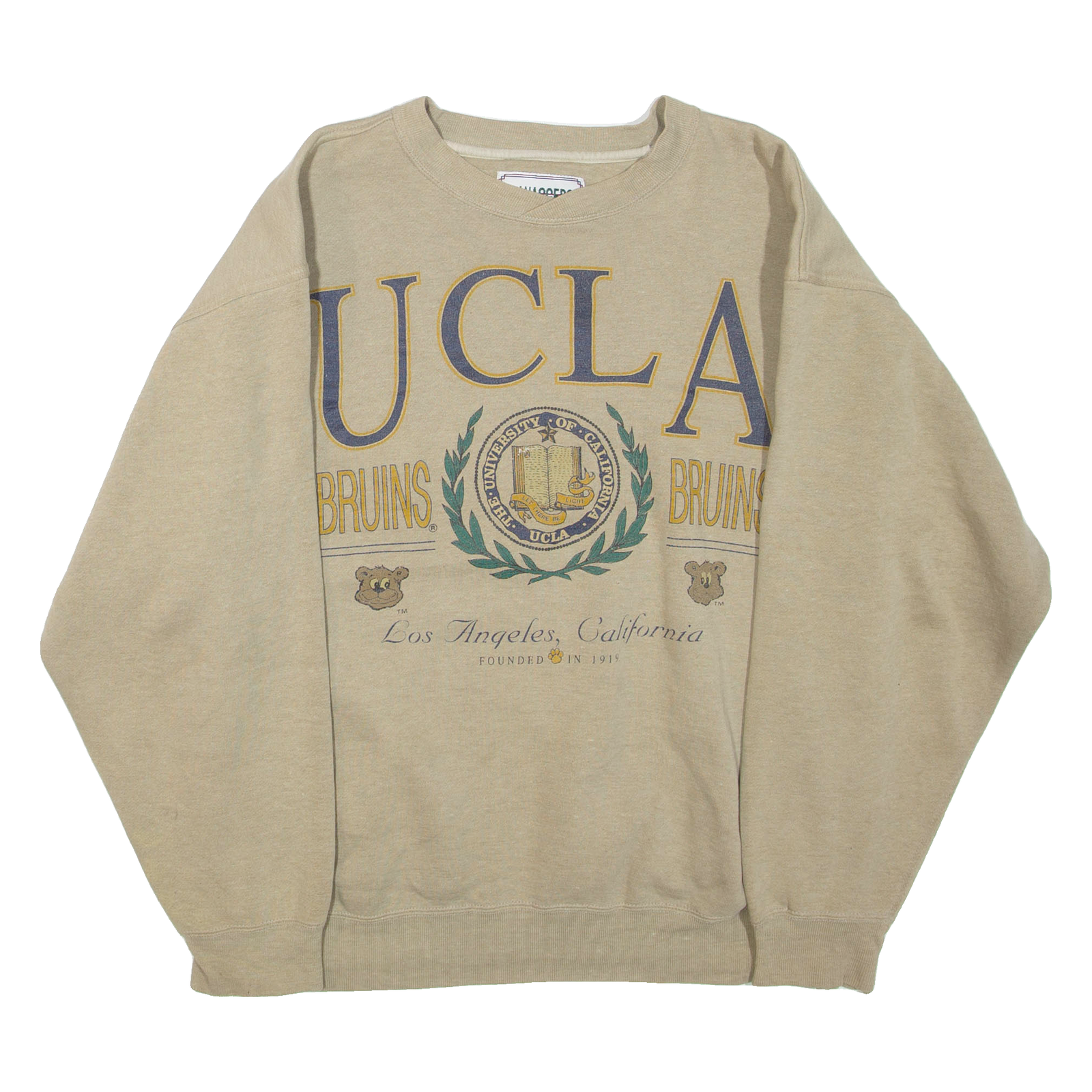 DANAGGERS UCLA Mens Sweatshirt Brown Crew Neck USA M Refurbished - N/A refurbished available on Cerqular