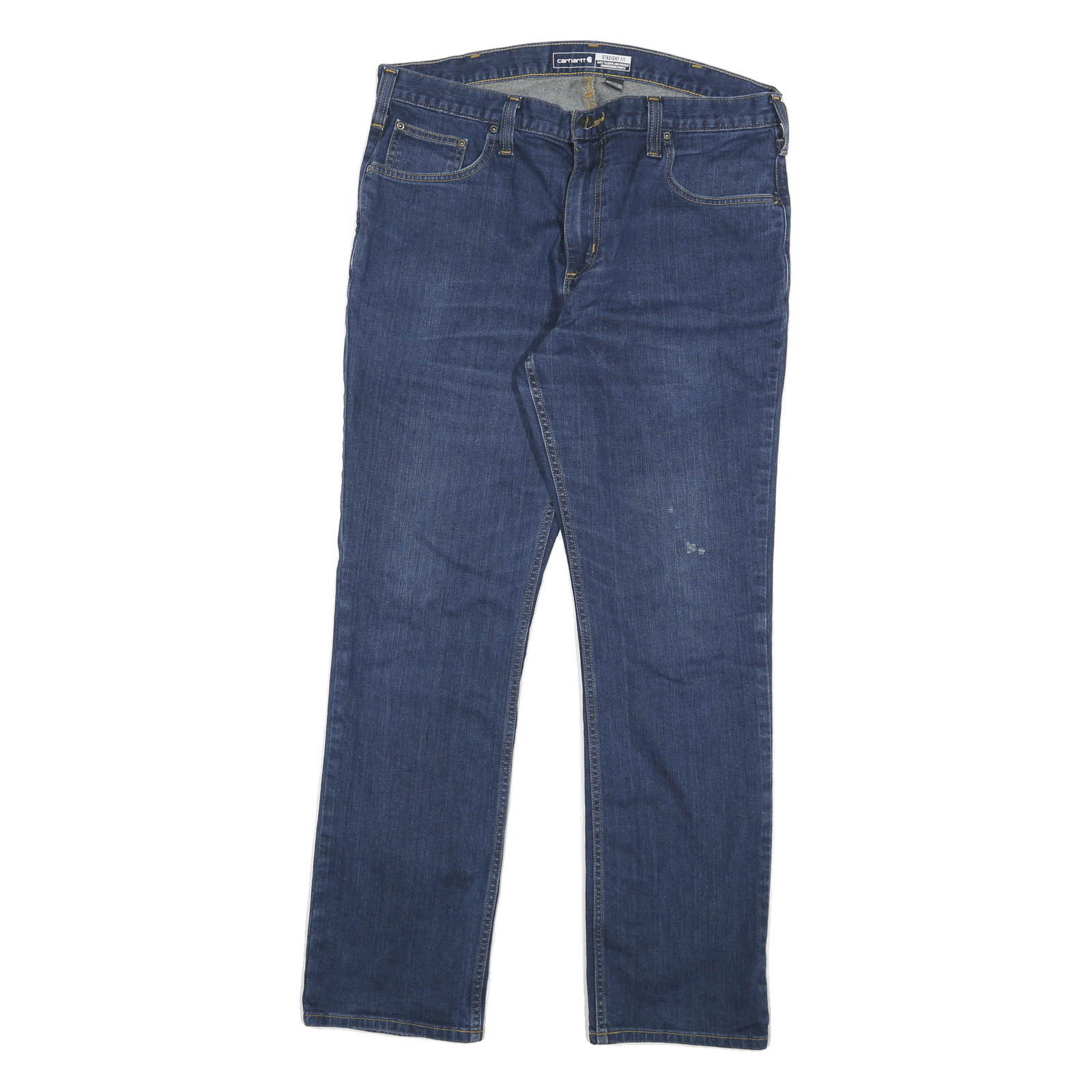 CARHARTT Mens Regular Fit Straight Leg Denim Medium Wash W30 L32 Workwear Jeans Refurbished - N/A refurbished available on Cerqular
