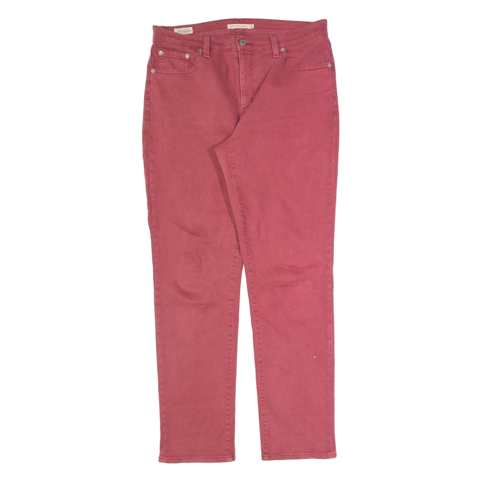 Buy LEVI'S 724 High Rise BIG E Mens Trousers Pink Regular Straight W32 L32 Refurbished - $36.39 LEVI'S 724 High Rise BIG E Mens Trousers Pink Regular Straight W32 L32 Refurbished - N/A refurbished available on Cerqular
