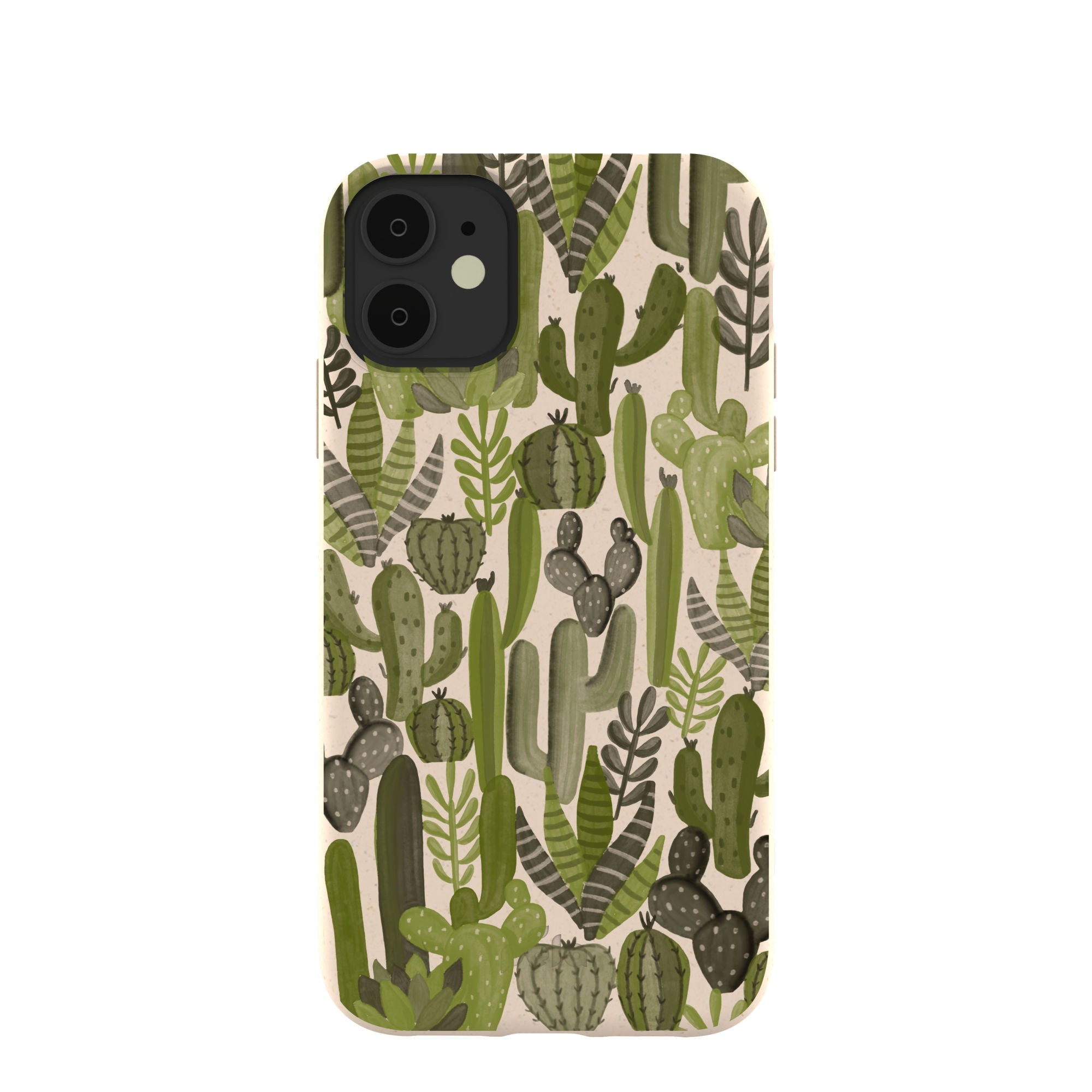 Seashell Succulent Cacti iPhone 11 Case Refurbished - Pela Case refurbished available on Cerqular