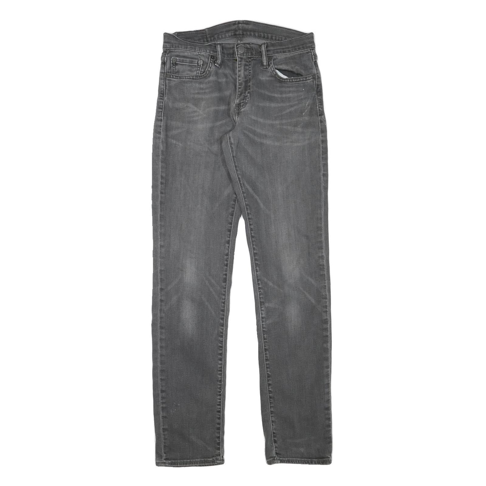 LEVI'S Mens Jeans Black Slim Skinny Denim Medium W29 L33 Stylish Casual Wear Refurbished - N/A refurbished available on Cerqular