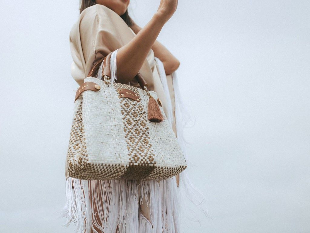 Mini Less Pollution Crossbody Bag - Glow Gold Refurbished - Mavis by Herrera refurbished available on Cerqular