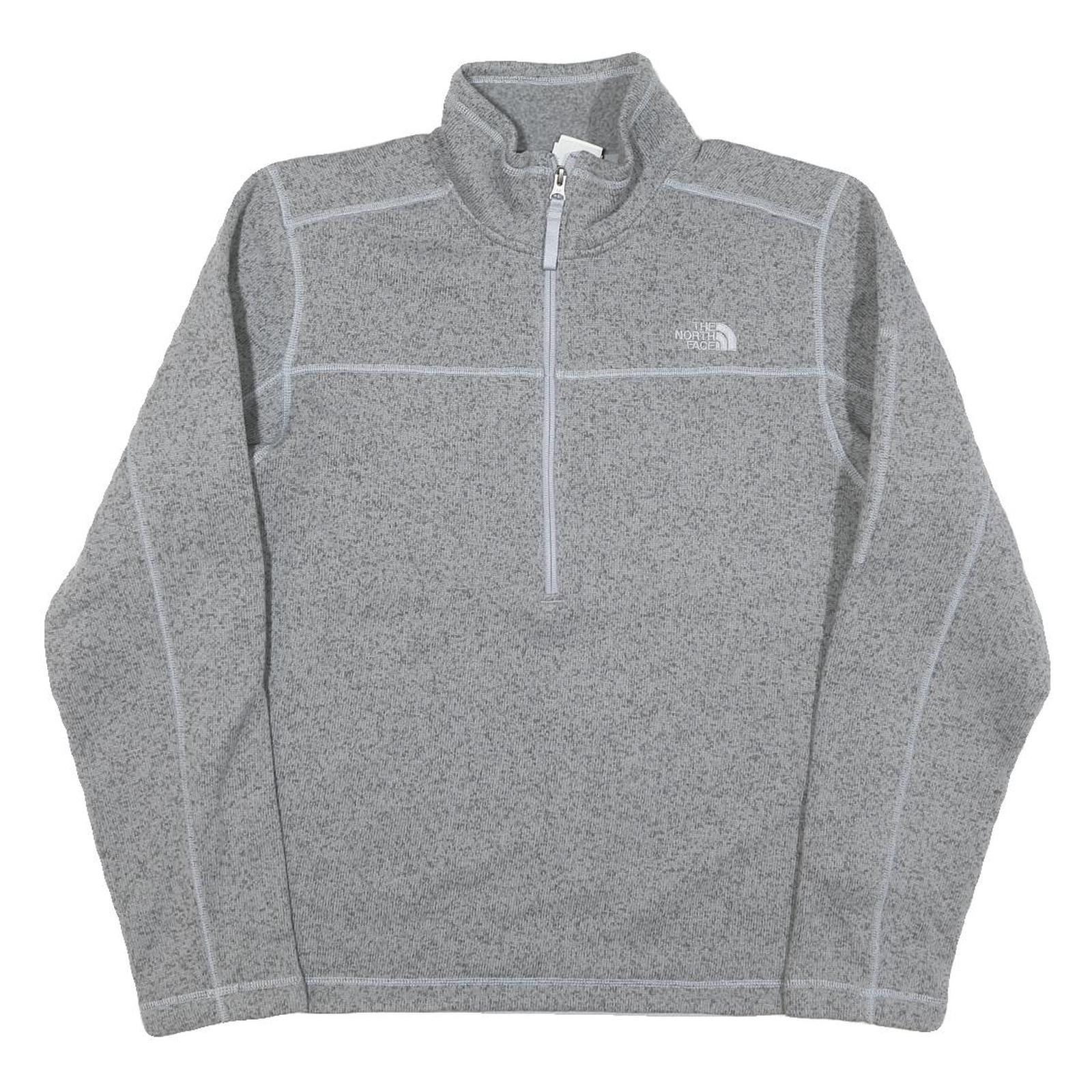 Buy THE NORTH FACE Mens Grey Pullover Plain 1/4 Zip Basic Knit Jumper S Outdoor Refurbished - $49.39 THE NORTH FACE Mens Grey Pullover Plain 1/4 Zip Basic Knit Jumper S Outdoor Refurbished - N/A refurbished available on Cerqular