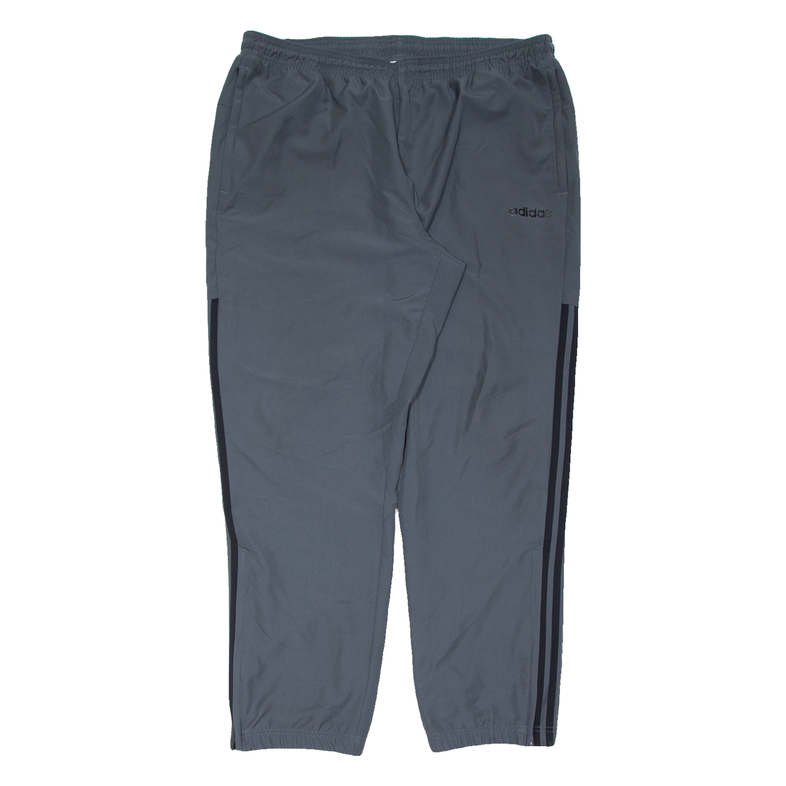 ADIDAS Mens Track Pants Grey Tapered XL W34 L30 Refurbished - N/A refurbished available on Cerqular