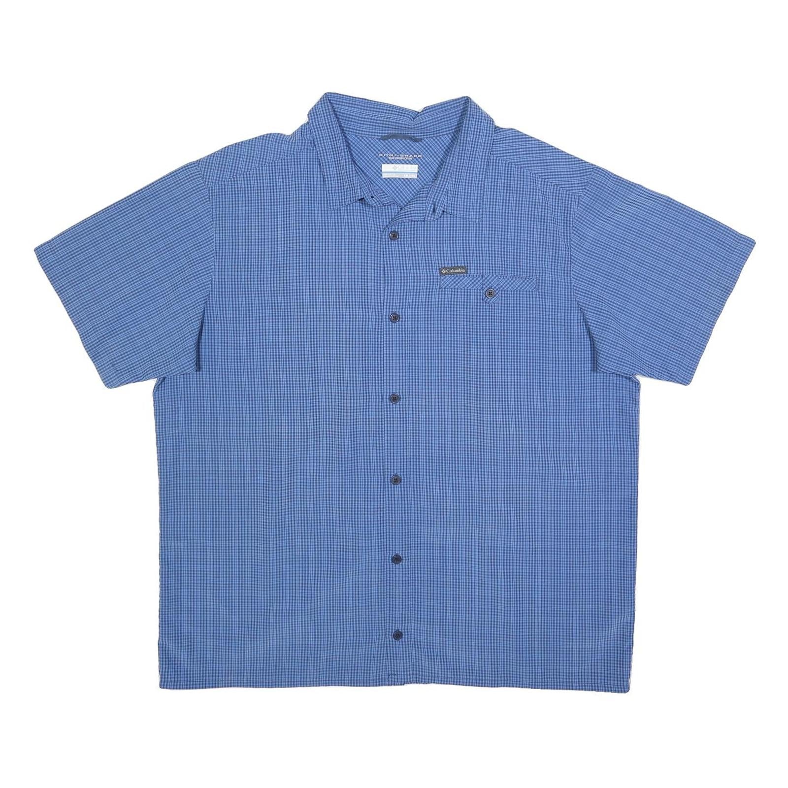 Buy COLUMBIA Mens Blue Check Shirt 2XL Polyester Blend Outdoor Button Shirt Refurbished - $32.49 COLUMBIA Mens Blue Check Shirt 2XL Polyester Blend Outdoor Button Shirt Refurbished - N/A refurbished available on Cerqular