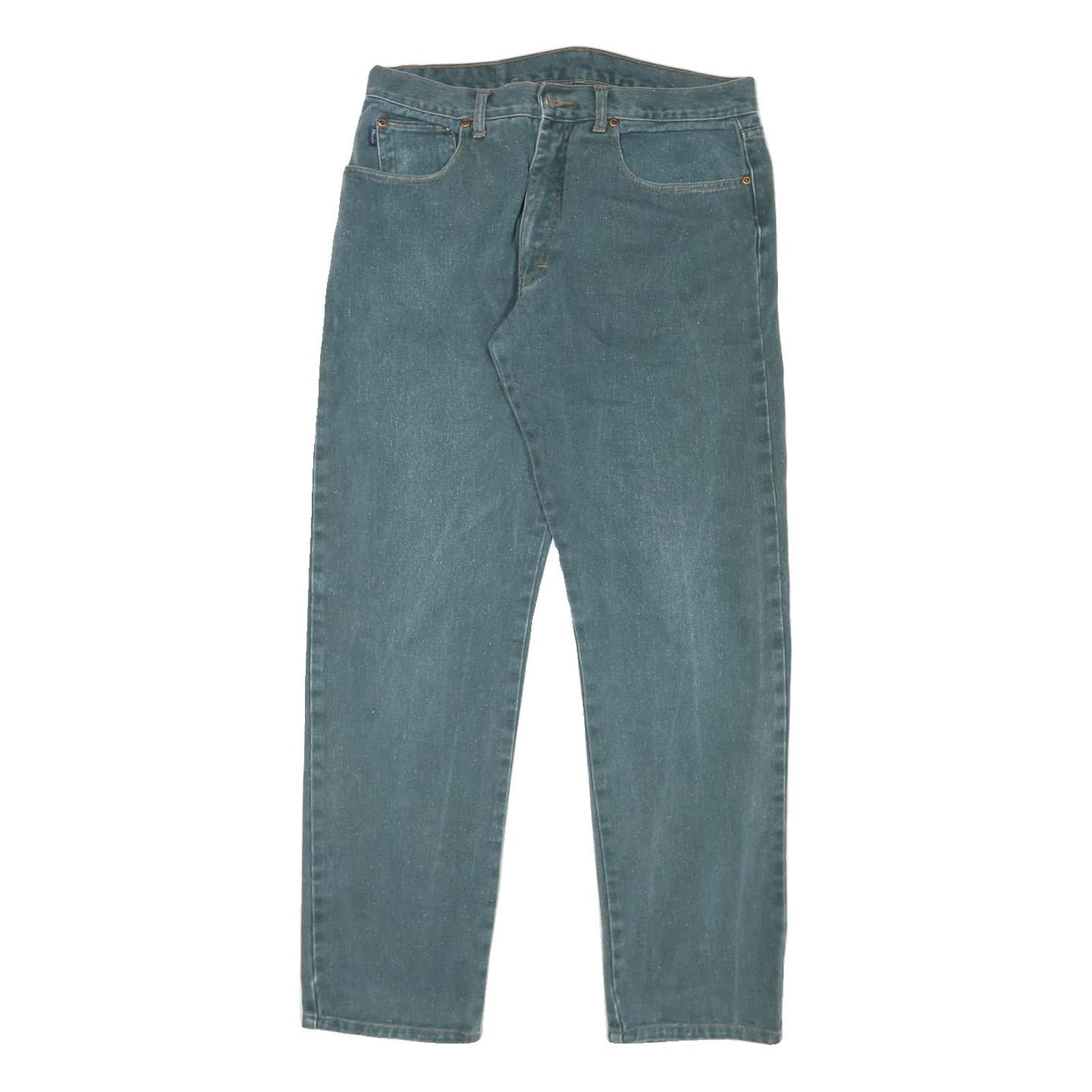 FRISCO Womens Regular Fit Straight Leg Denim Light Blue Cotton Blend Jeans W31 Refurbished - N/A refurbished available on Cerqular