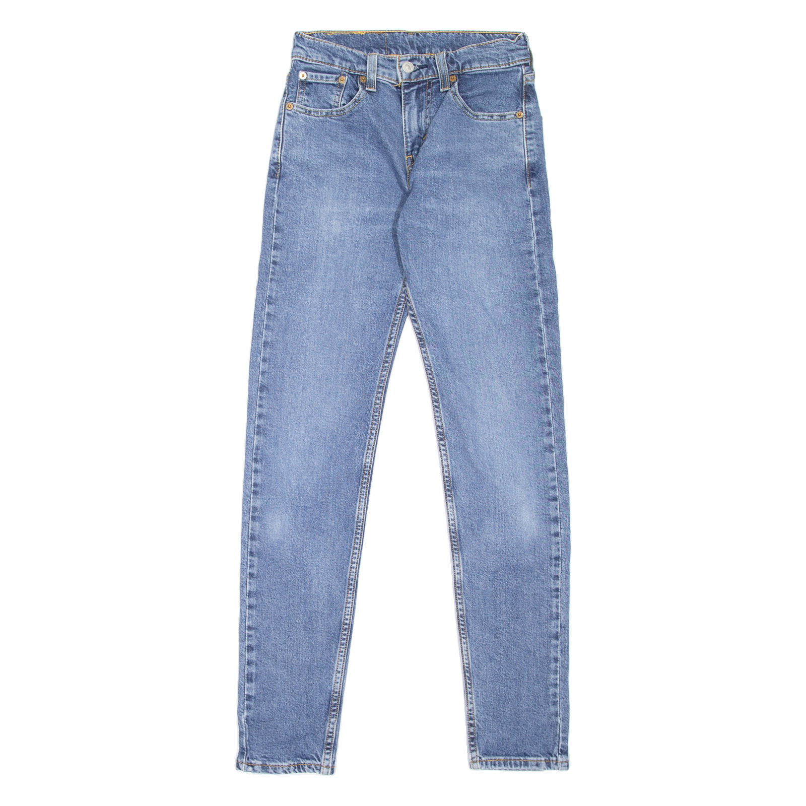 LEVI'S 512 Jeans Lo-Ball Mens Blue Slim Tapered Stone Wash W26 L31 Refurbished - N/A refurbished available on Cerqular