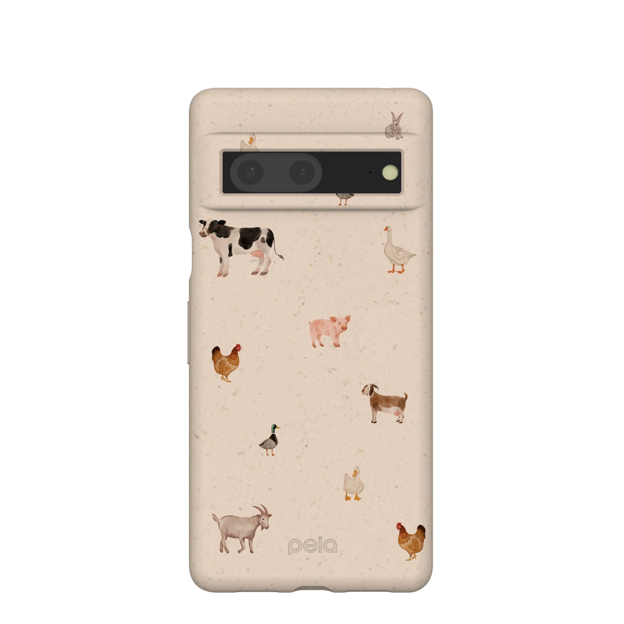 Seashell Pasture Party Google Pixel 7 Case Refurbished - Pela Case refurbished available on Cerqular