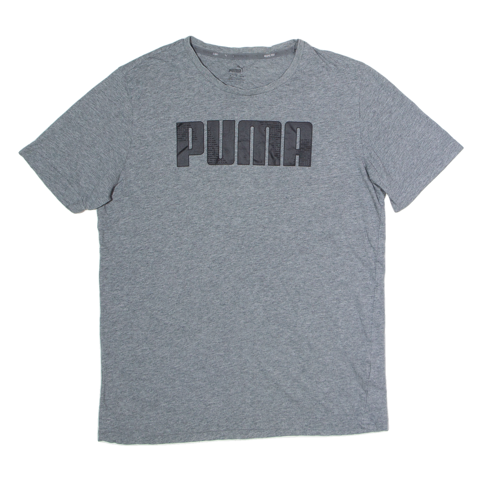 Buy PUMA Mens T-Shirt Grey Crew Neck M Refurbished - $16.89 PUMA Mens T-Shirt Grey Crew Neck M Refurbished - N/A refurbished available on Cerqular