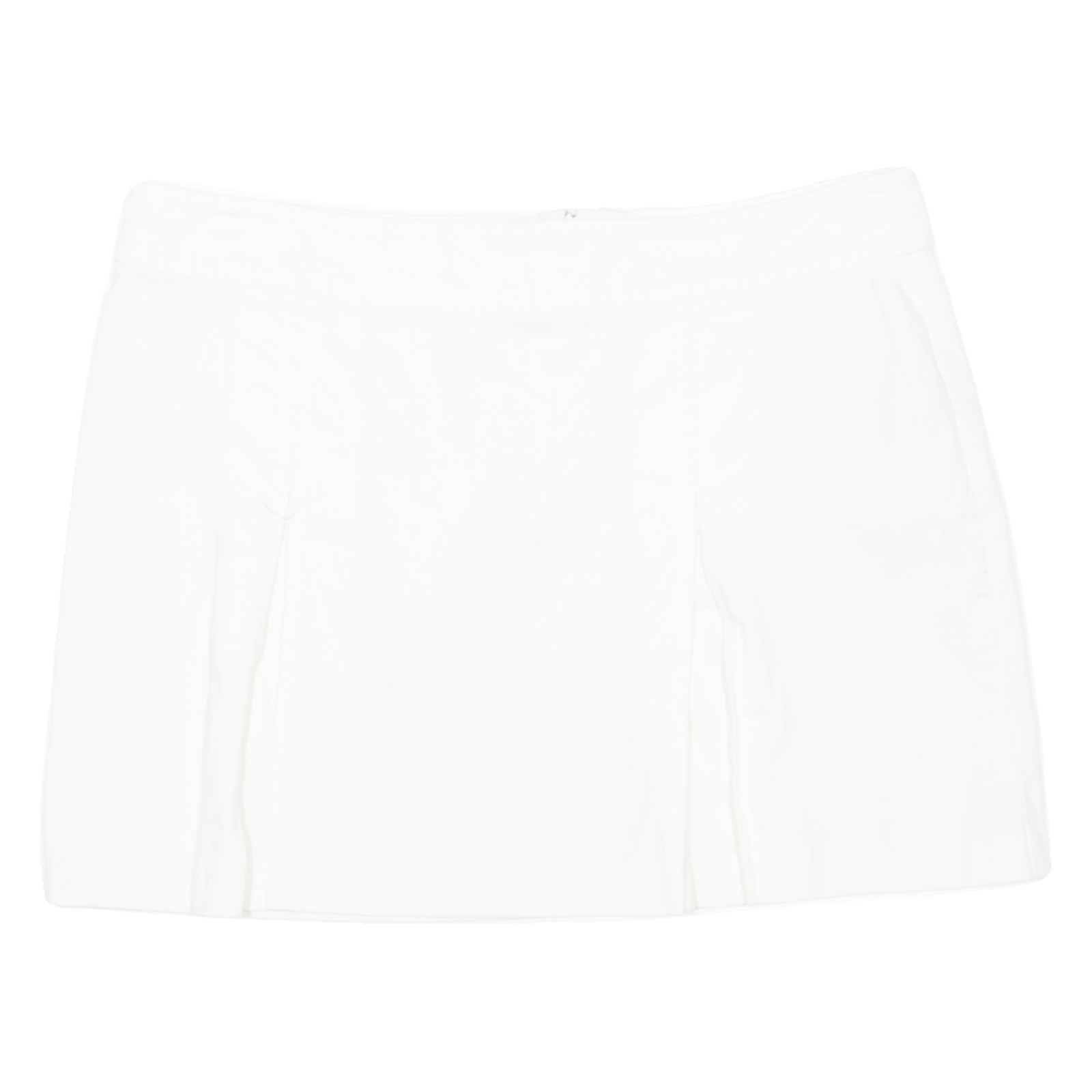 H&M Pleated Womens Mini Skirt White Short M Refurbished - N/A refurbished available on Cerqular