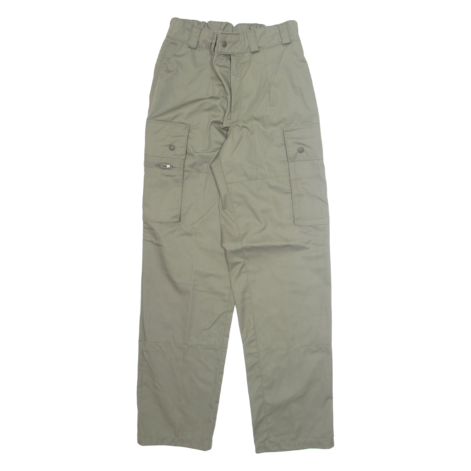 Military Cargo Mens Trousers Green Regular Straight W26 L32 Refurbished - N/A refurbished available on Cerqular