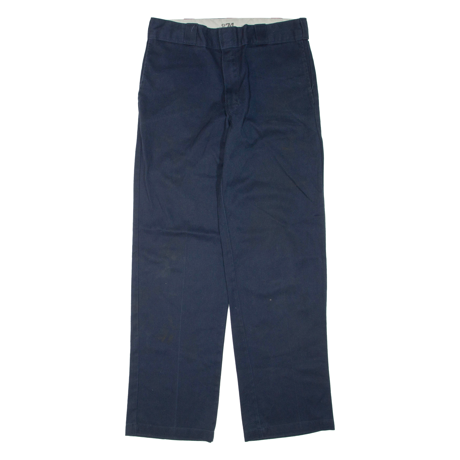 DICKIES Mens Trousers Blue Regular Straight W30 L32 Refurbished - N/A refurbished available on Cerqular