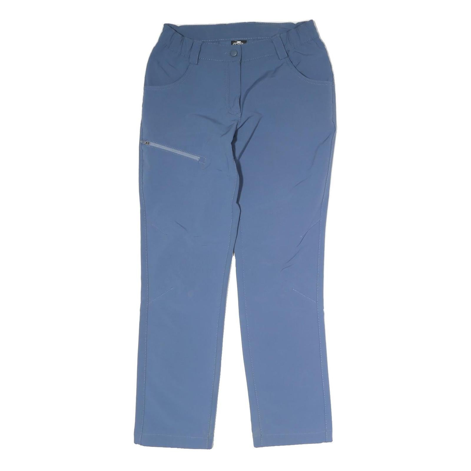 CRANE Mens Polyester Blue Regular Fit Straight Leg Trousers W28 L29 Casual Wear Refurbished - N/A refurbished available on Cerqular