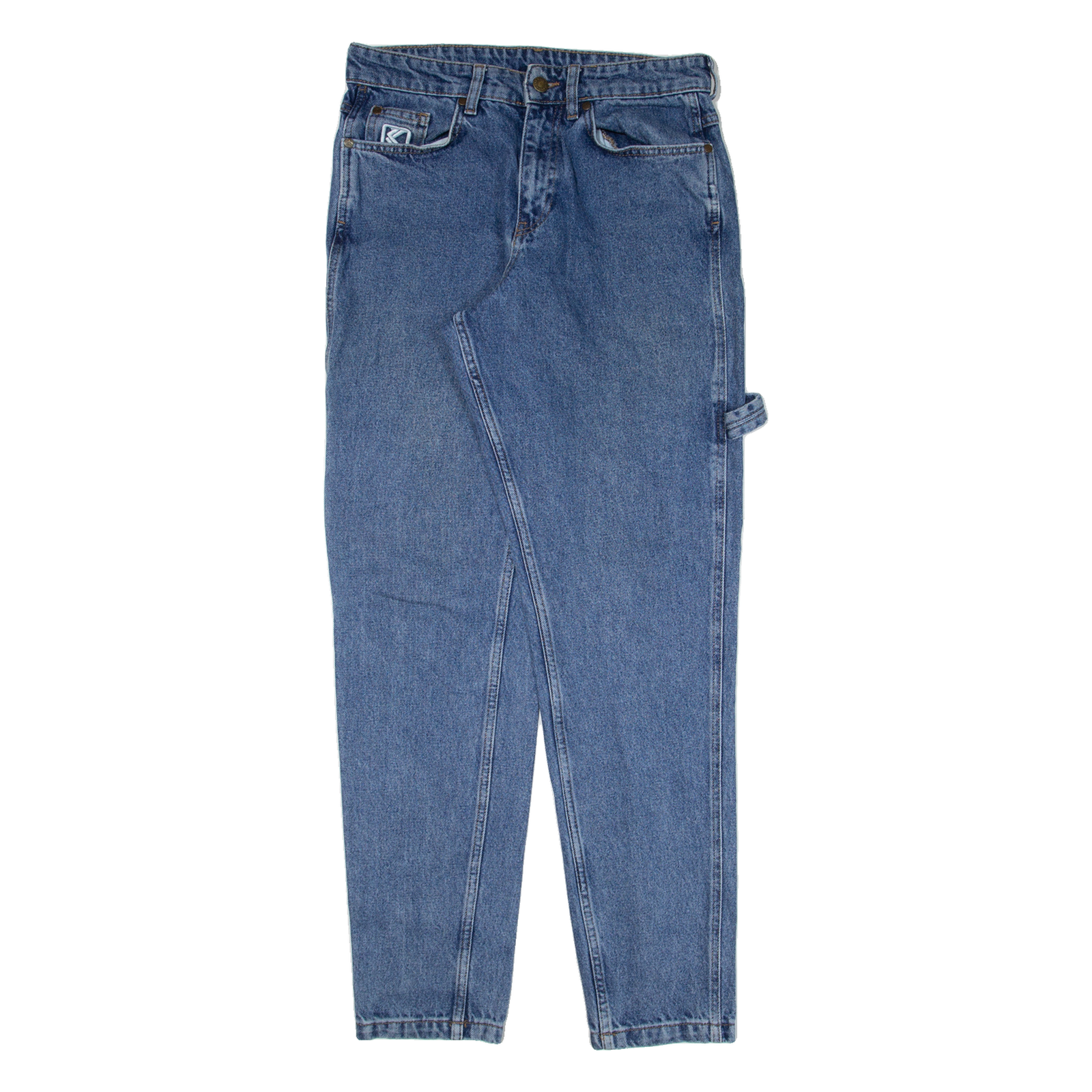 KARL KANI Carpenter Mens Jeans Blue Regular Tapered W30 L31 Refurbished - N/A refurbished available on Cerqular