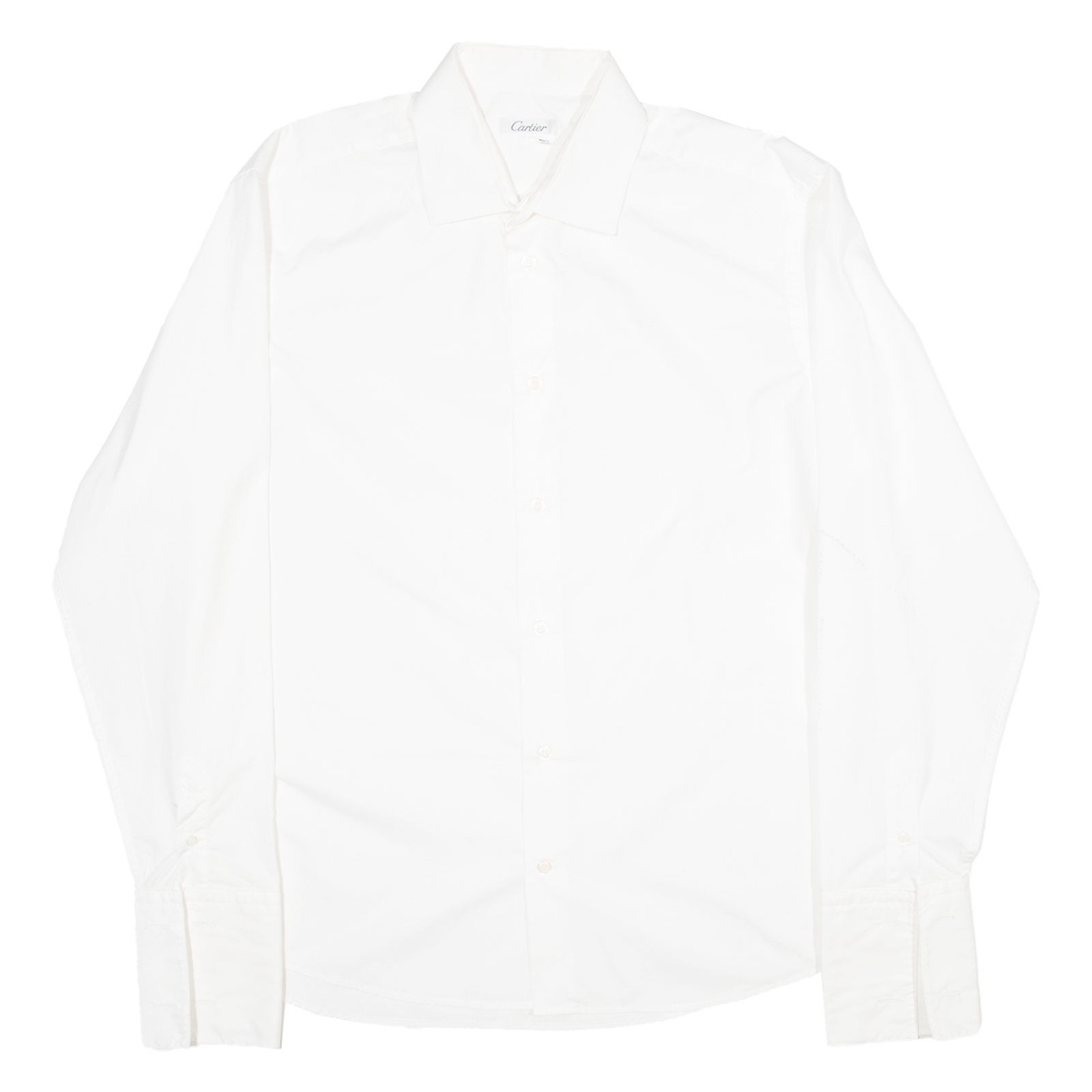 Buy CARTIER Mens Plain Shirt White Long Sleeve XL Refurbished - $45.23 CARTIER Mens Plain Shirt White Long Sleeve XL Refurbished - N/A refurbished available on Cerqular