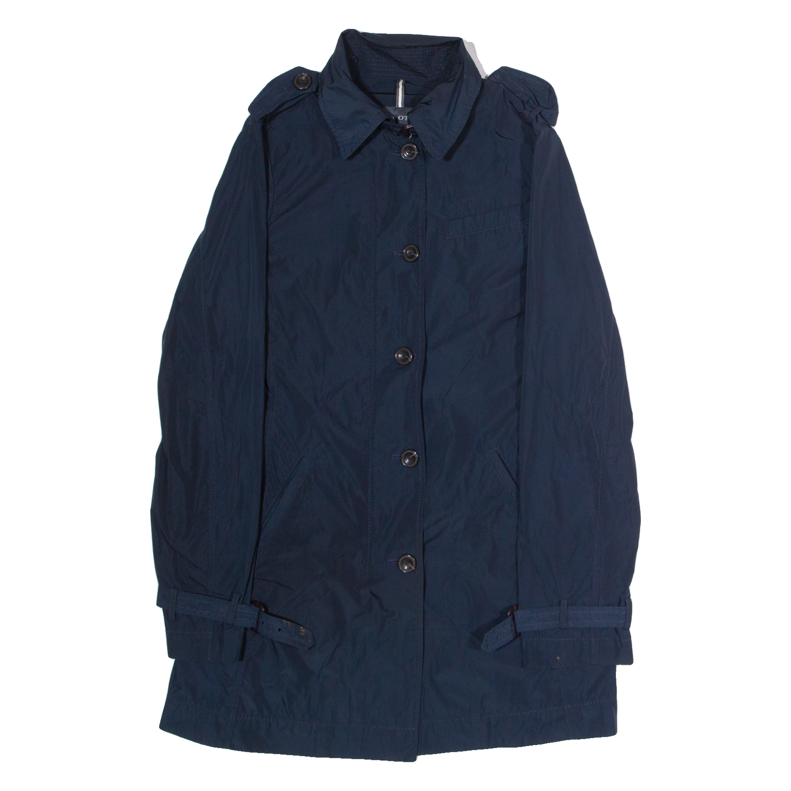 MARC O'POLO Womens Trench Coat Blue M Refurbished - N/A refurbished available on Cerqular
