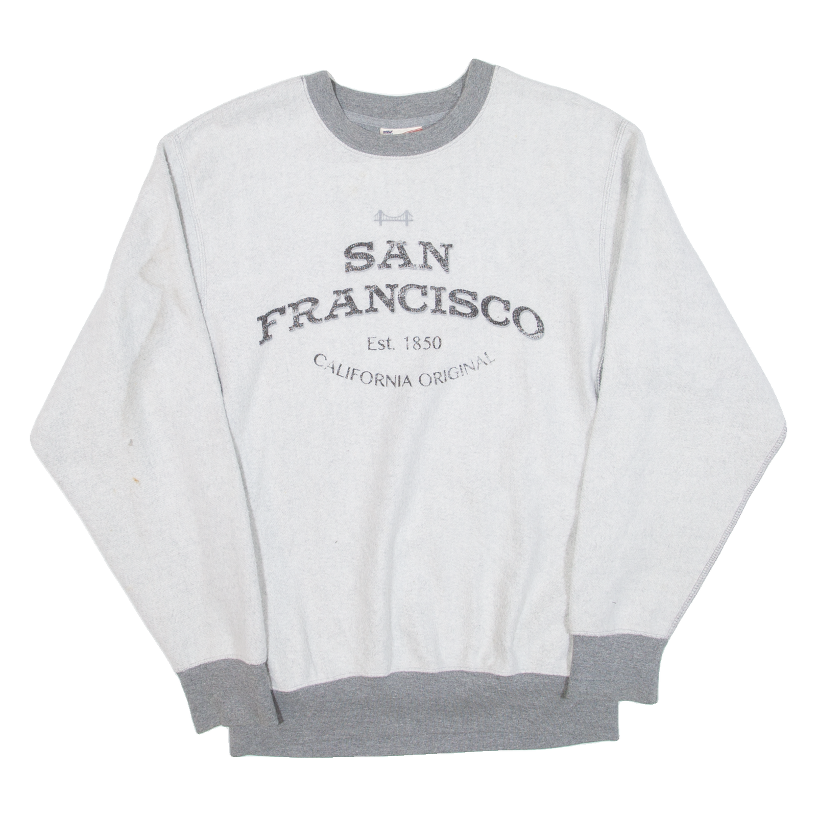 PRO WEAVE San Francisco Mens Sweatshirt Grey USA S Refurbished - N/A refurbished available on Cerqular