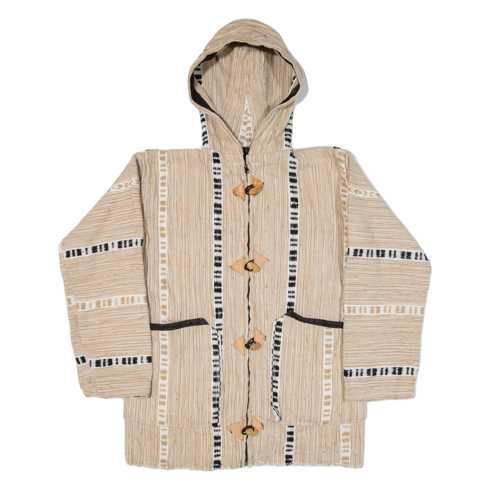 Buy Mens Jacket Beige Knit Hooded Striped M Refurbished - $36.39 Mens Jacket Beige Knit Hooded Striped M Refurbished - N/A refurbished available on Cerqular