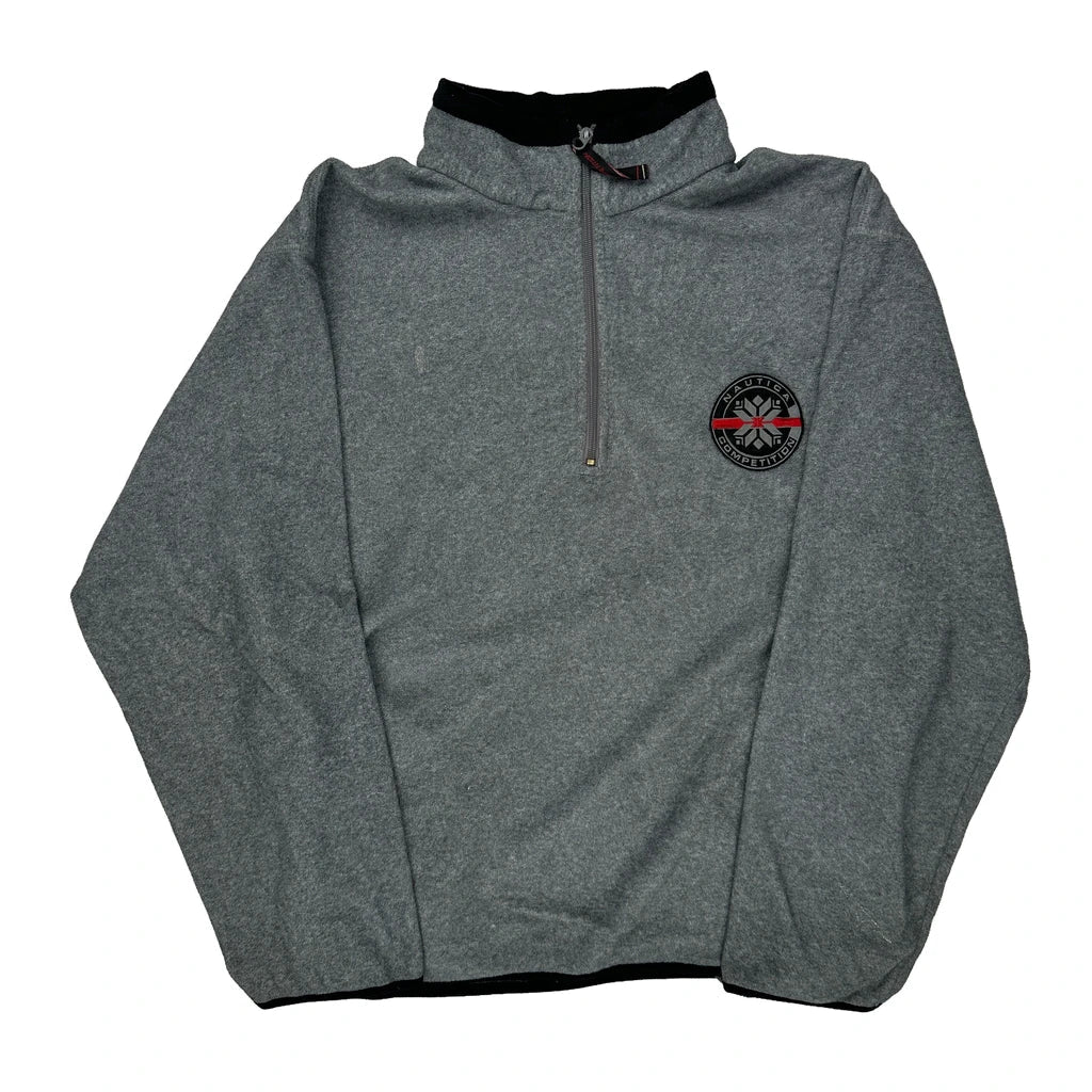 Buy Nautica 1/4 Zip - Large Grey Polyester Refurbished - $49.57 Nautica 1/4 Zip - Large Grey Polyester Refurbished - Thrifted (note: this is a term often used to describe second- refurbished available on Cerqular