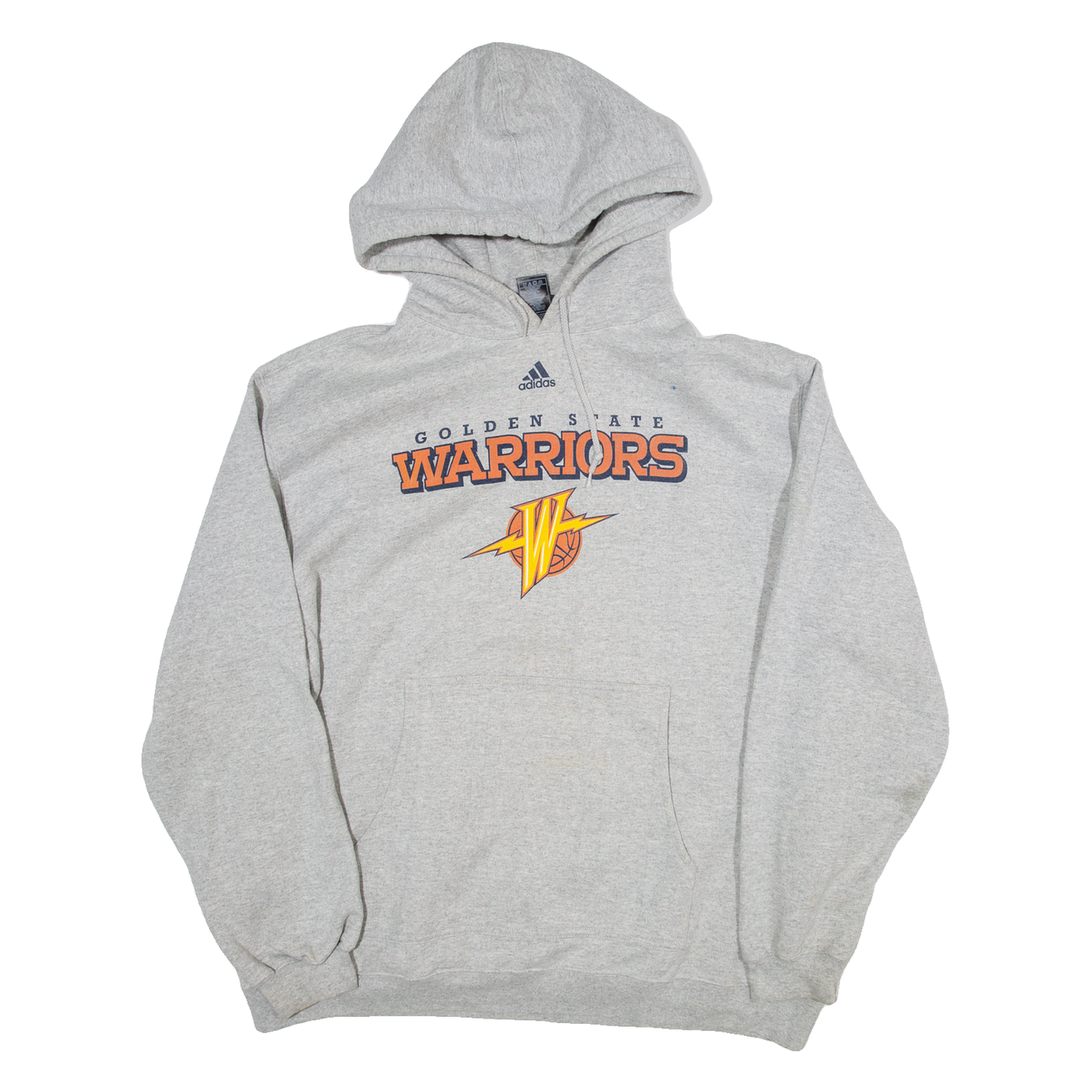 ADIDAS Golden State Warriors Womens Grey Hoodie USA L Refurbished - N/A refurbished available on Cerqular