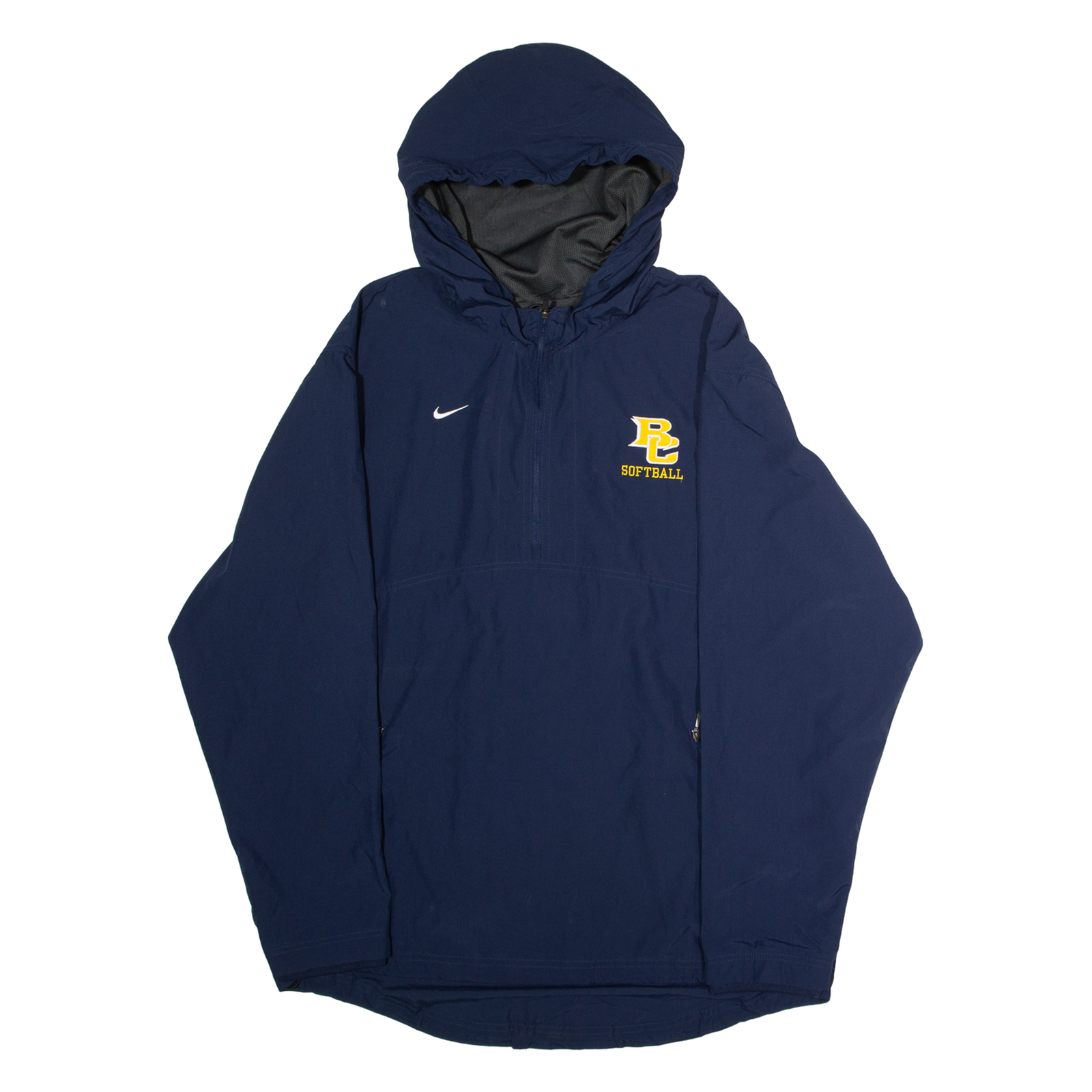 NIKE BC Softball Mens Anorak Jacket Blue USA Hooded M Refurbished - N/A refurbished available on Cerqular