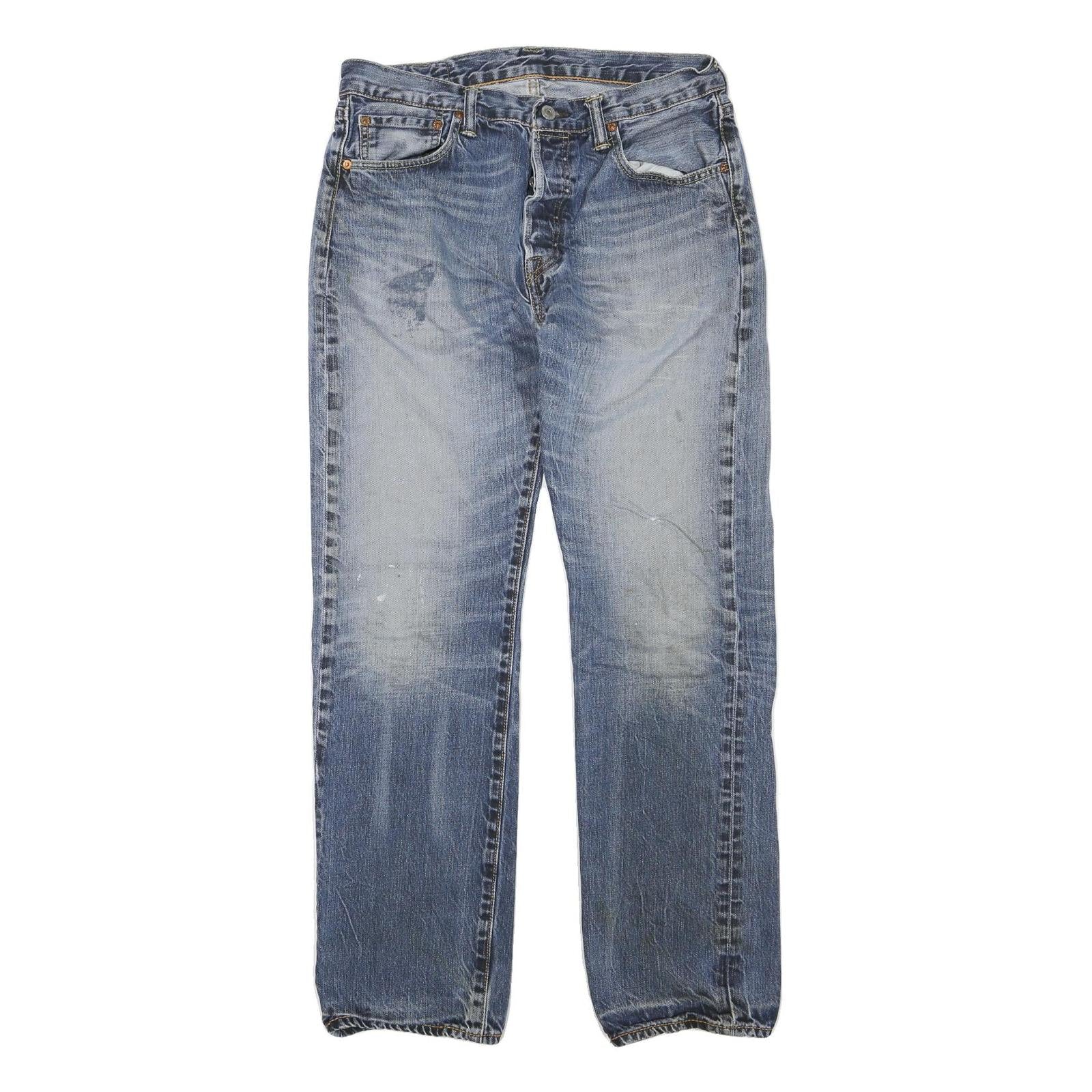 Buy LEVI'S 501 Mens Jeans Blue Regular Straight Denim Medium W32 L32 Classic Button Refurbished - $38.99 LEVI'S 501 Mens Jeans Blue Regular Straight Denim Medium W32 L32 Classic Button Refurbished - N/A refurbished available on Cerqular