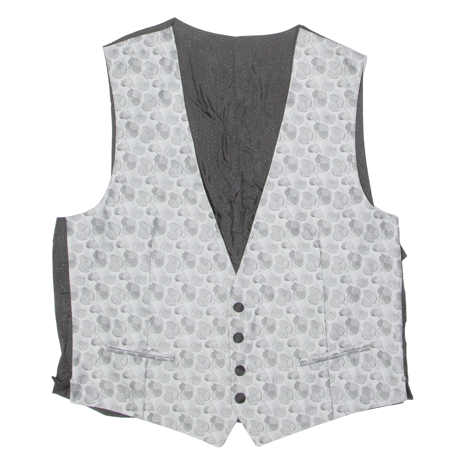 Buy Mens Blazer Waistcoat Silver Floral L Refurbished - $28.07 Mens Blazer Waistcoat Silver Floral L Refurbished - N/A refurbished available on Cerqular