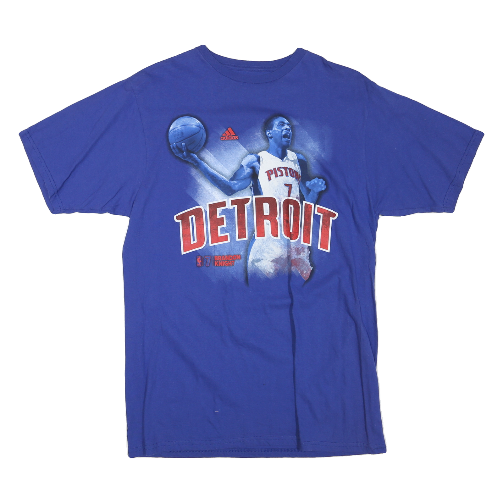 Buy ADIDAS Mens Blue Detroit Graphic T-Shirt L Short Sleeve Crew Neck Basketball Refurbished - $16.89 ADIDAS Mens Blue Detroit Graphic T-Shirt L Short Sleeve Crew Neck Basketball Refurbished - N/A refurbished available on Cerqular