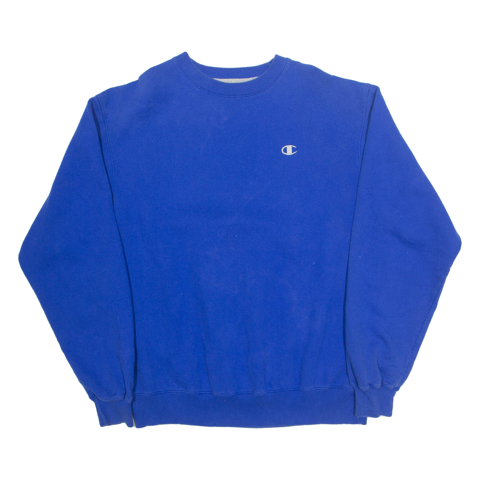 CHAMPION Mens Sweatshirt Blue L Refurbished - N/A refurbished available on Cerqular