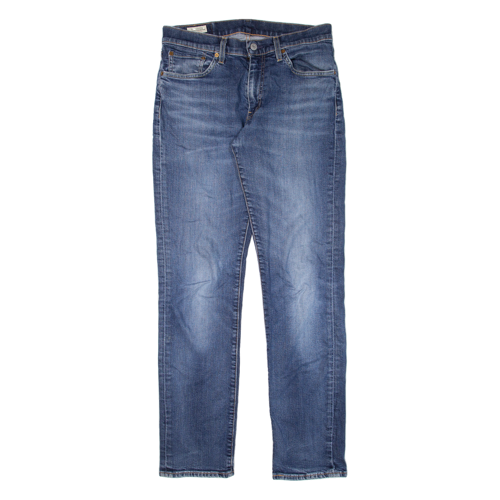LEVI'S BIG E Mens Jeans Blue Slim Straight W31 L32 Refurbished - N/A refurbished available on Cerqular