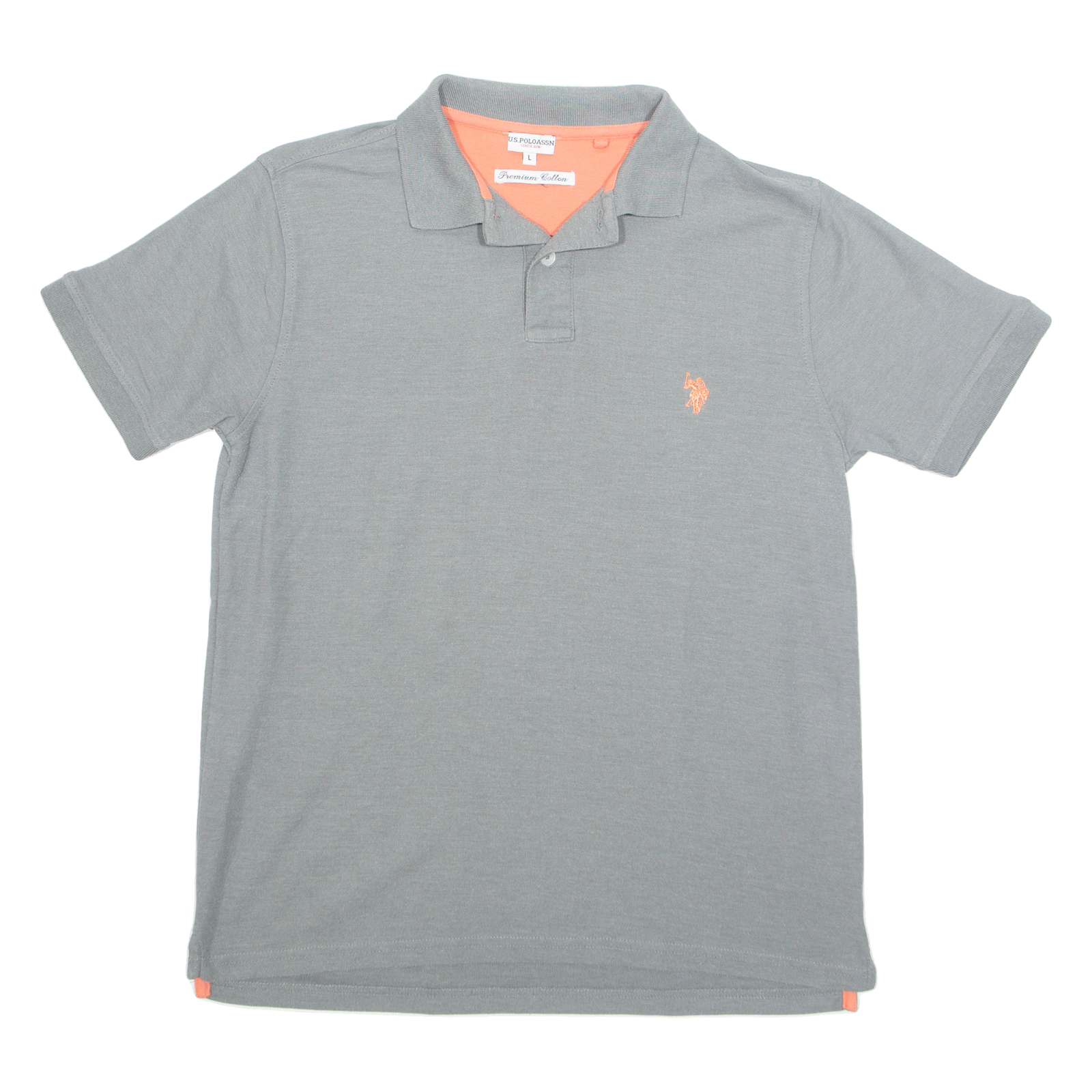 Buy U.S. POLO ASSN Mens Polo Shirt Grey L Refurbished - $18.19 U.S. POLO ASSN Mens Polo Shirt Grey L Refurbished - N/A refurbished available on Cerqular