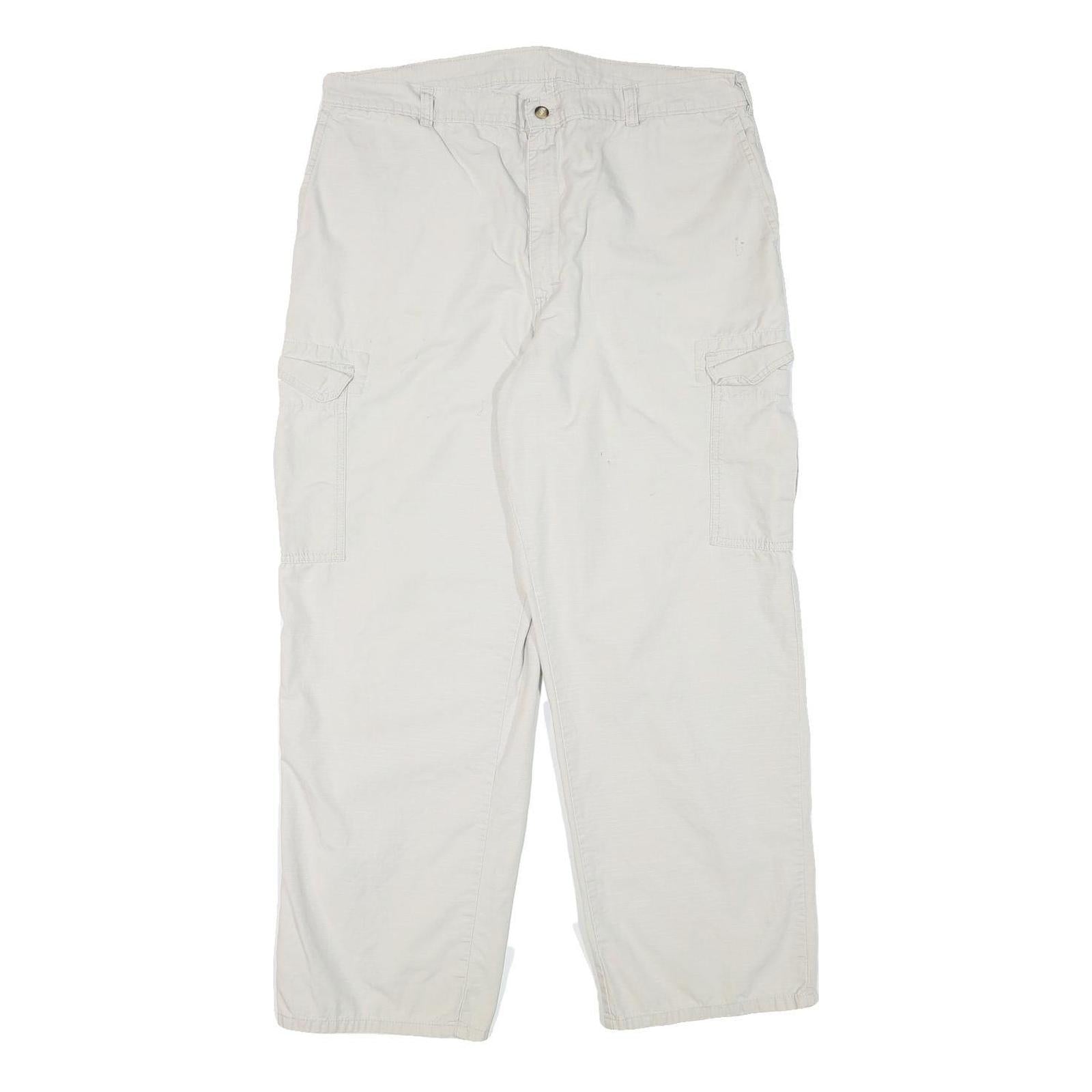 Buy DICKIES Mens Cotton Blend White Relaxed Cargo Trousers W35 L29 Workwear Zip Refurbished - $37.69 DICKIES Mens Cotton Blend White Relaxed Cargo Trousers W35 L29 Workwear Zip Refurbished - N/A refurbished available on Cerqular
