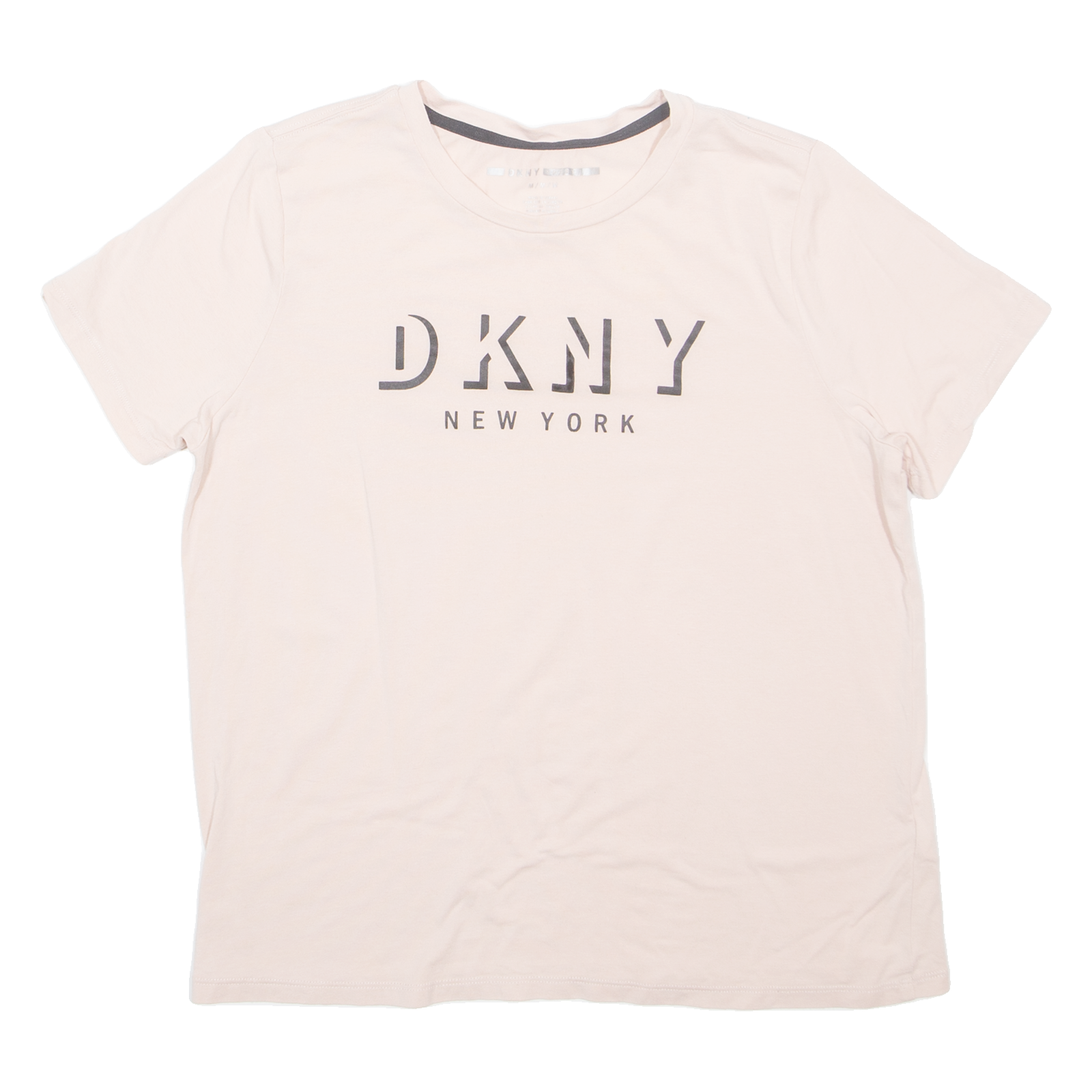 DKNY Womens T-Shirt Pink M Refurbished - N/A refurbished available on Cerqular