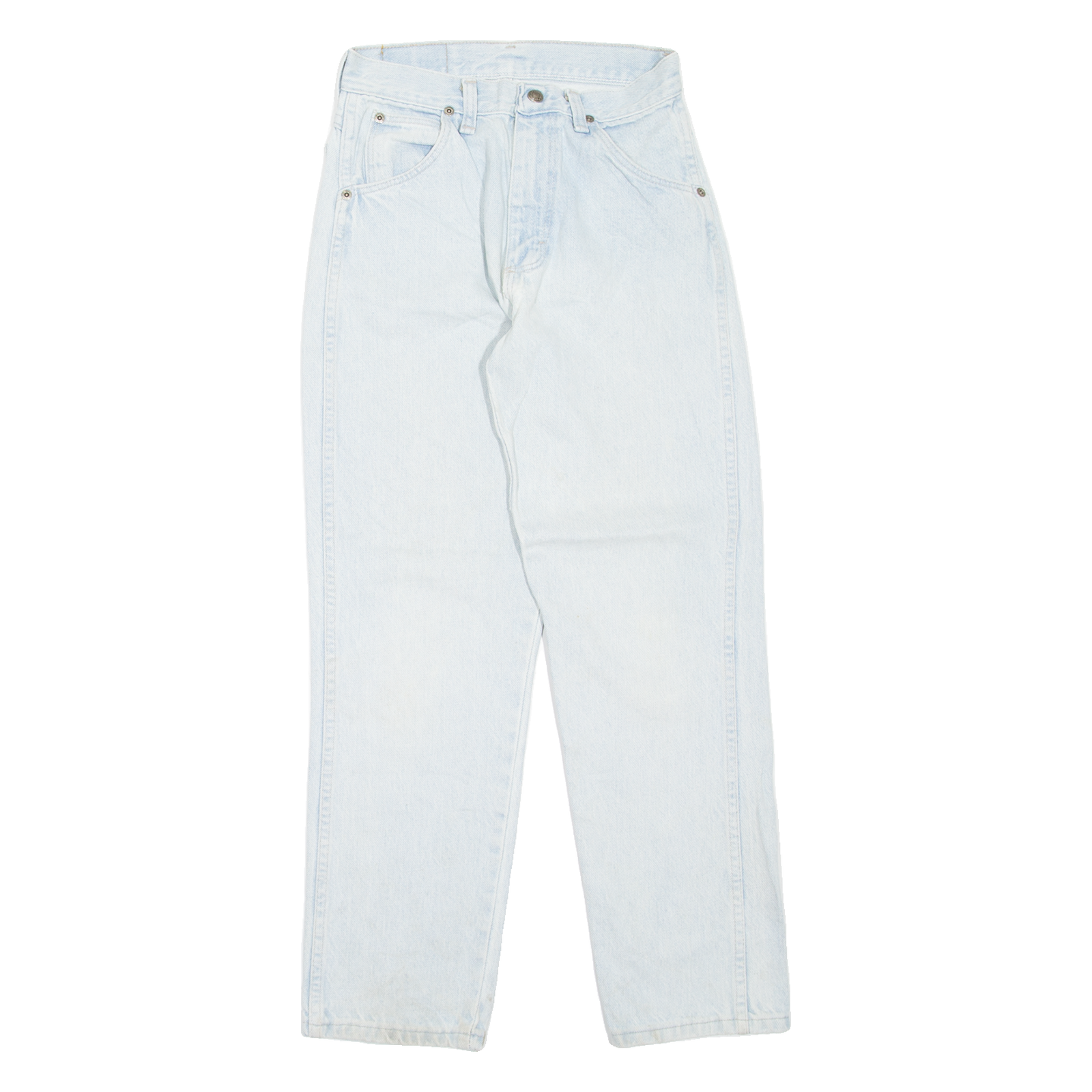 WRANGLER Womens Jeans Blue Regular Mom W24 L27 Refurbished - N/A refurbished available on Cerqular