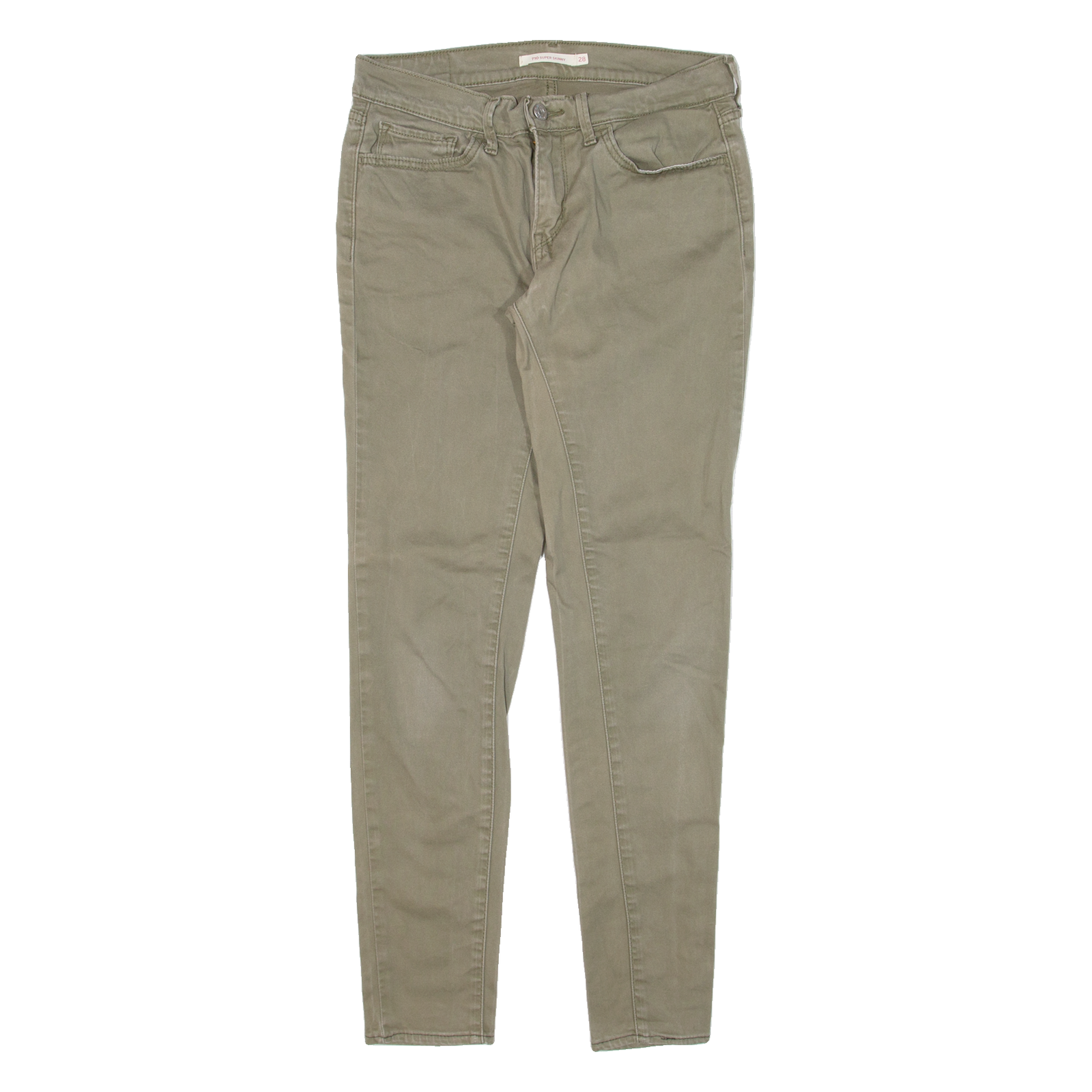 Buy LEVI'S 710 Womens Trousers Green Slim Skinny W28 L28 Refurbished - $36.39 LEVI'S 710 Womens Trousers Green Slim Skinny W28 L28 Refurbished - N/A refurbished available on Cerqular
