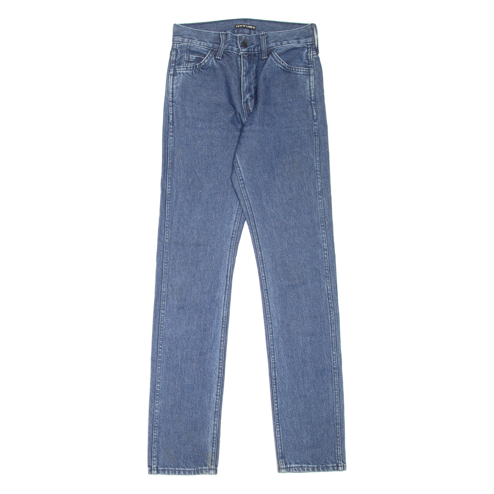 LEVI'S Line 8 Womens Jeans Blue Slim Straight W25 L32 Refurbished - N/A refurbished available on Cerqular