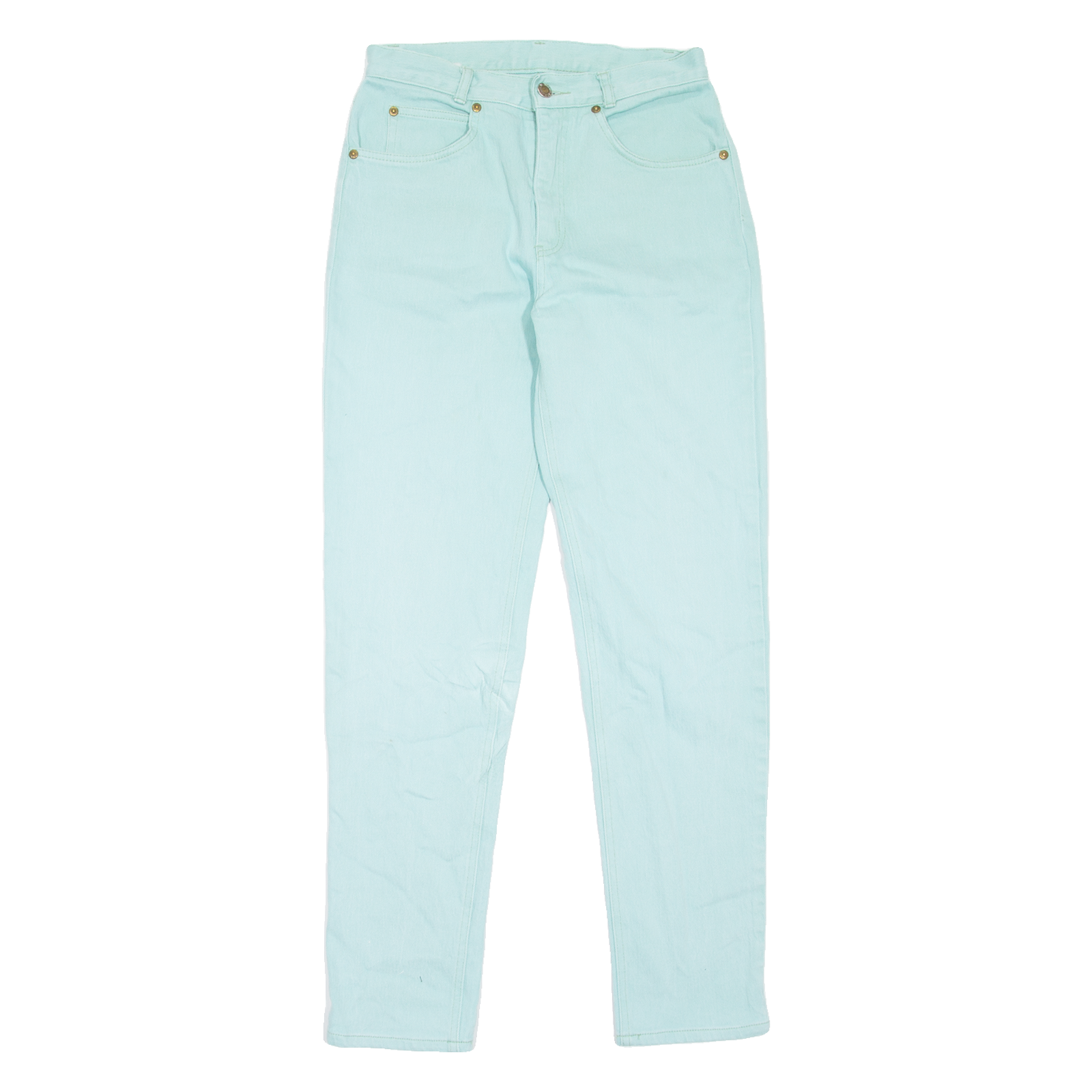 GO IN Womens Jeans Blue Regular Tapered W27 L29 Refurbished - N/A refurbished available on Cerqular