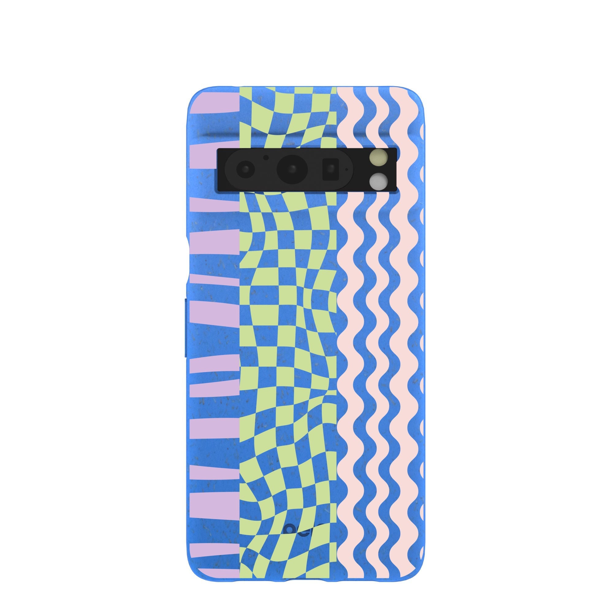 Electric Blue Mixed Up Google Pixel 8 Pro Case Refurbished - Pela Case refurbished available on Cerqular