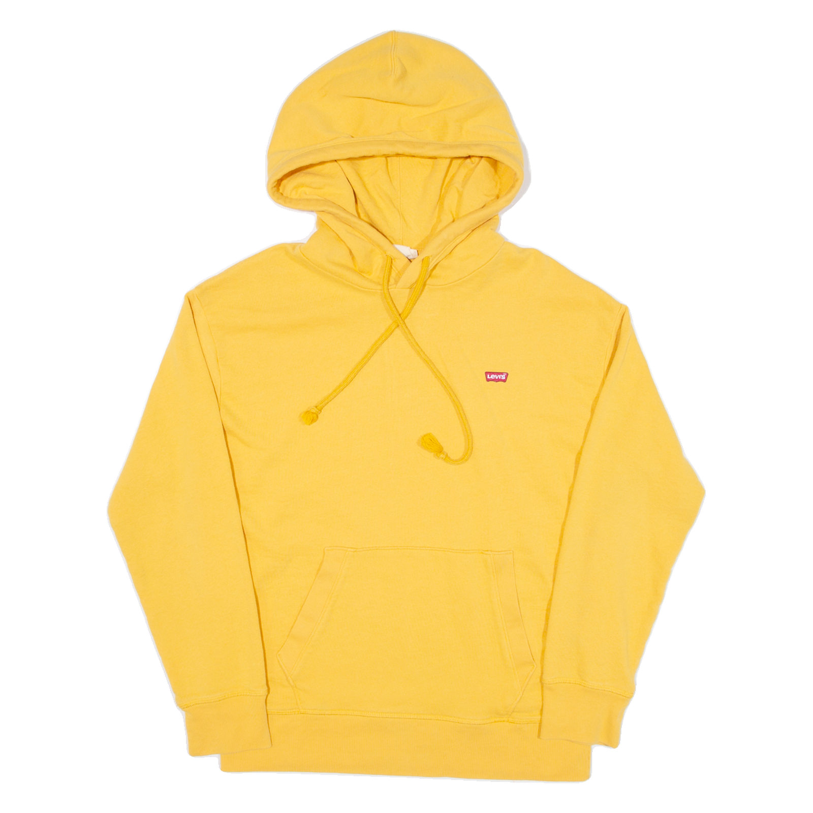 LEVI'S Womens Yellow Hoodie XS Refurbished - N/A refurbished available on Cerqular