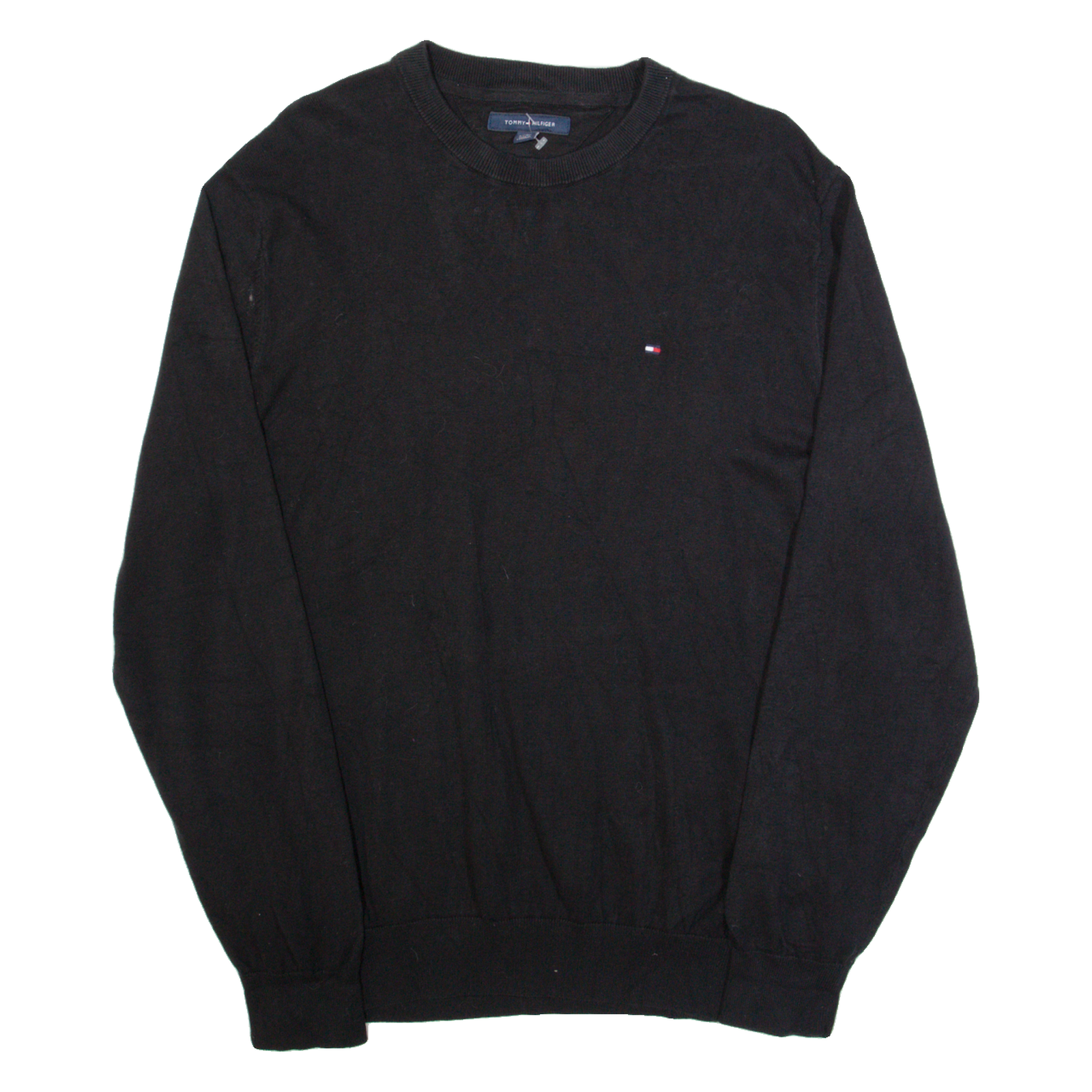 Buy TOMMY HILFIGER Mens Jumper Black Tight Knit XL Refurbished - $28.59 TOMMY HILFIGER Mens Jumper Black Tight Knit XL Refurbished - N/A refurbished available on Cerqular