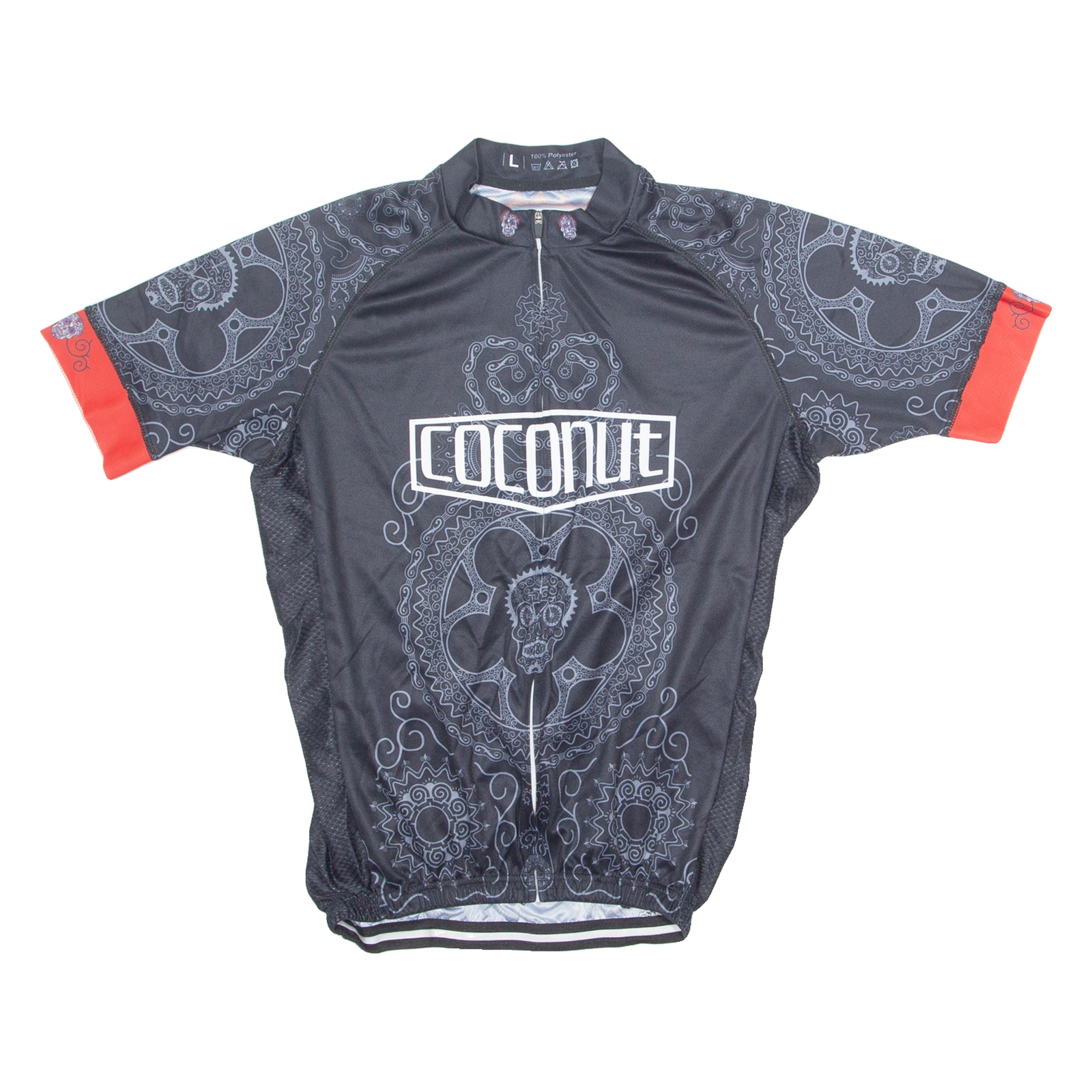 COCONUT Cycling Mens Jersey Black 1/4 Zip L Refurbished - N/A refurbished available on Cerqular