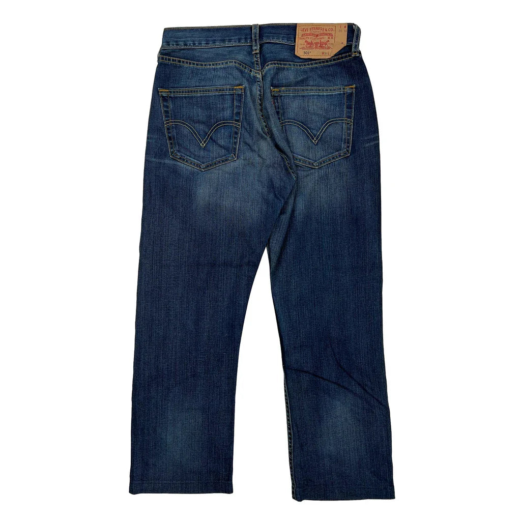 Buy Levis 501 Jeans - 30W 26L Blue Denim Refurbished - $46.89 Levis 501 Jeans - 30W 26L Blue Denim Refurbished - Thrifted (note: this is a term often used to describe second- refurbished available on Cerqular