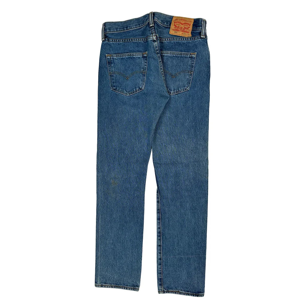 Buy 501 Levis Jeans - 32W 29L Blue Cotton Refurbished - $46.89 501 Levis Jeans - 32W 29L Blue Cotton Refurbished - Thrifted (note: this is a term often used to describe second- refurbished available on Cerqular