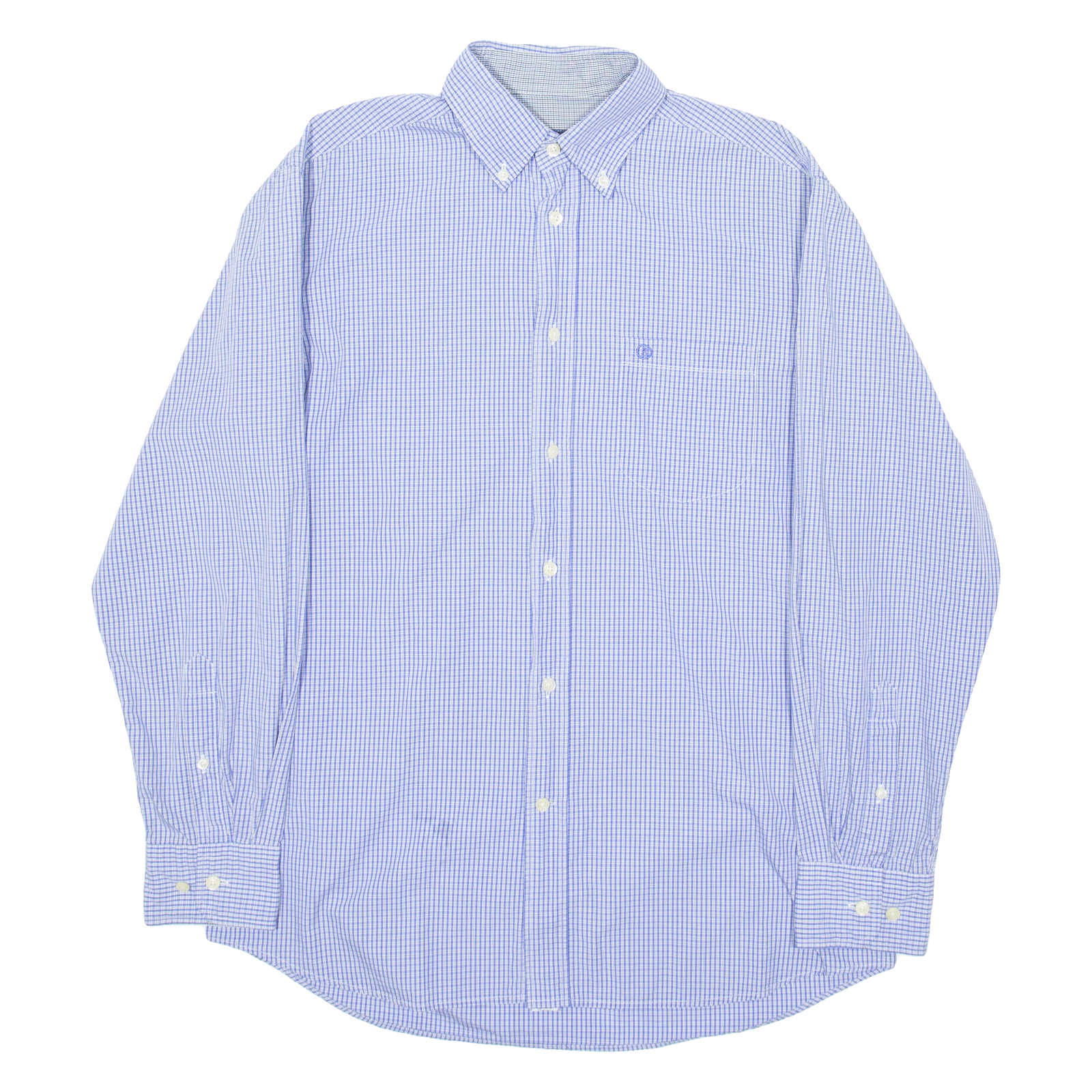 BOGNER Mens Plain Shirt Blue Long Sleeve M Refurbished - N/A refurbished available on Cerqular